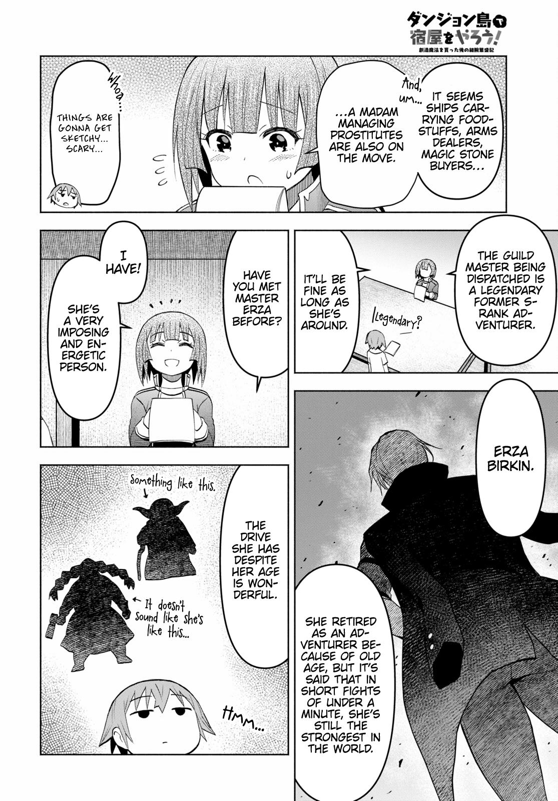 Dungeon Shima de Yadoya wo Yarou! - Souzou Mahou wo Moratta Ore no Hosoude Hanjouki Chapter 35 22