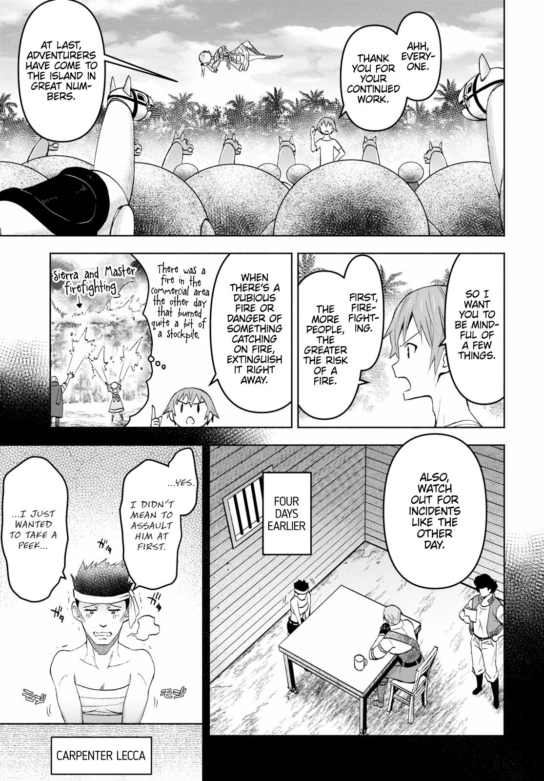 Dungeon Shima de Yadoya wo Yarou! - Souzou Mahou wo Moratta Ore no Hosoude Hanjouki Chapter 37 7