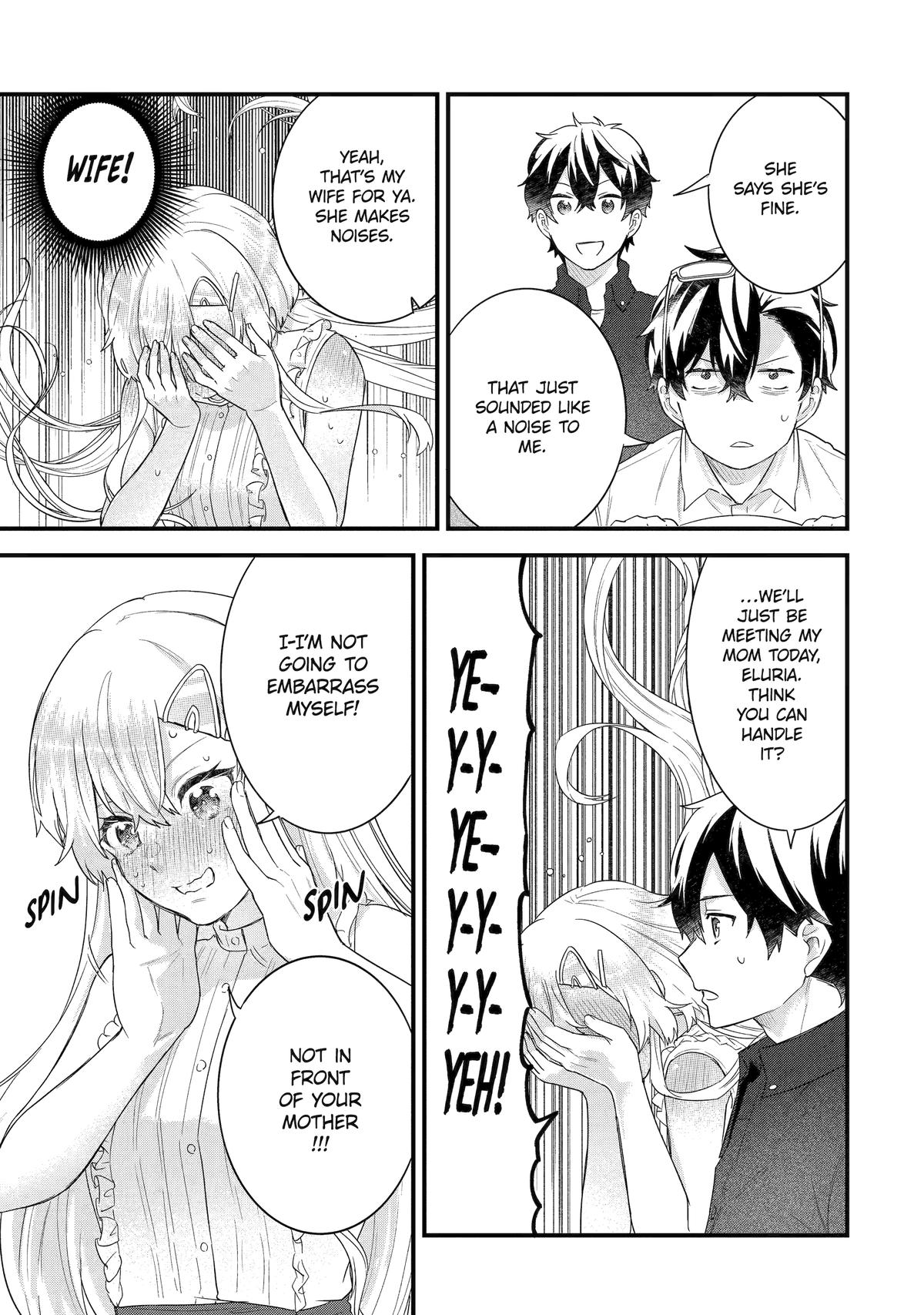 Eiyuu to Kenja no Tenseikon: Katsute no Koutekishu to Konyaku shite Saikyou Fuufu ni Narimashita Chapter 32 Page 31