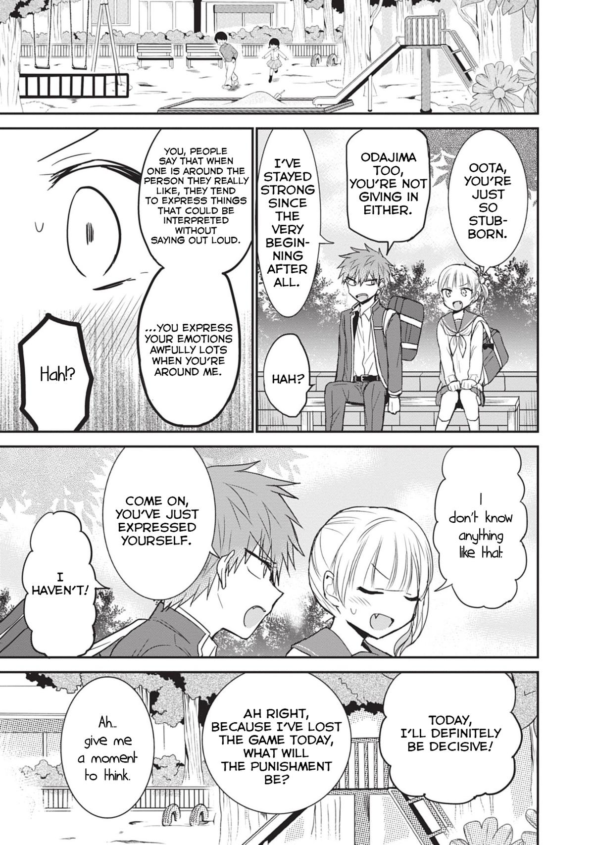 Kao ni Denai Kashiwada-san to Kao ni Deru Oota-kun Chapter 89 Page 9