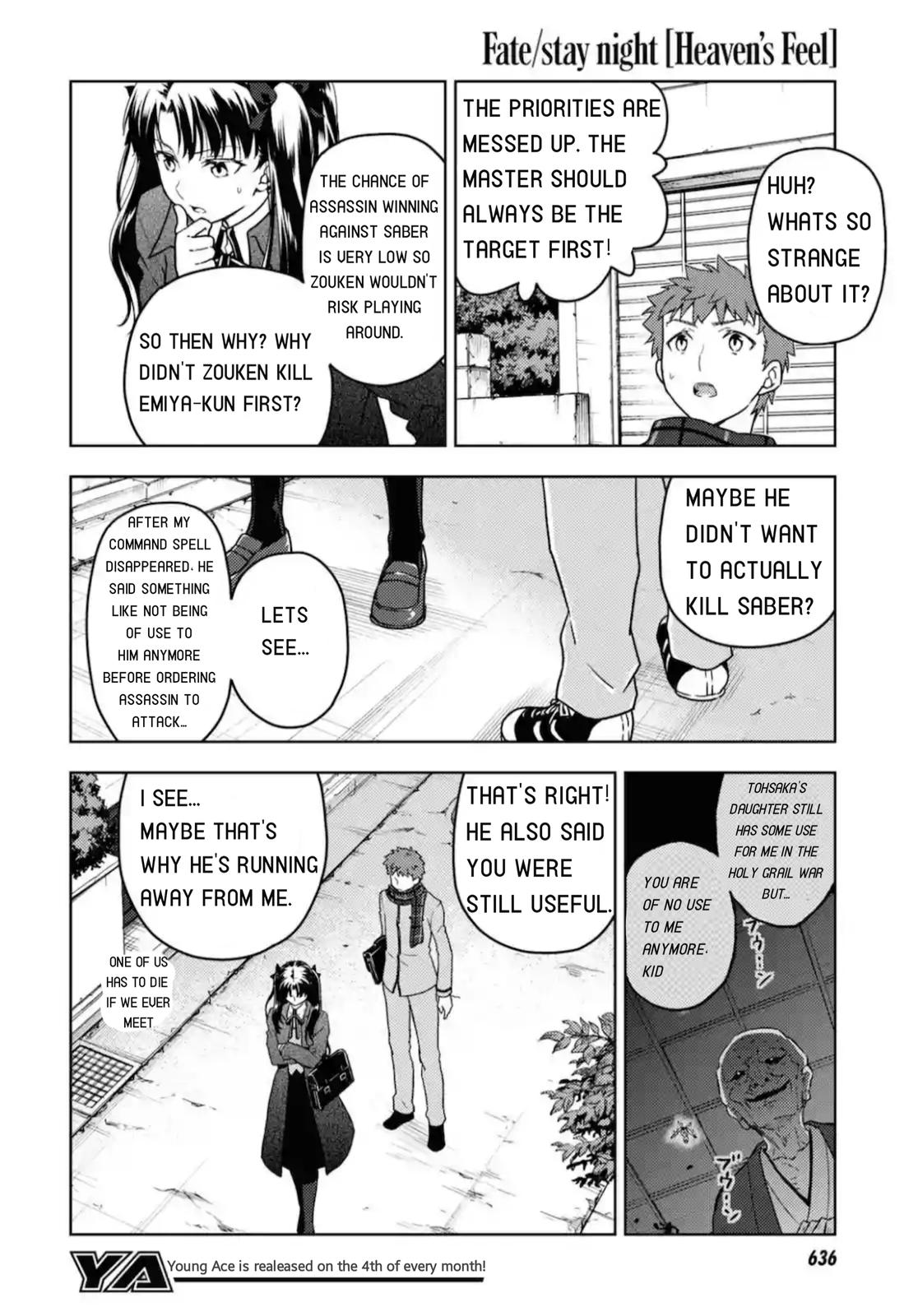 Fate/Stay Night - Heaven's Feel Chapter 60 4