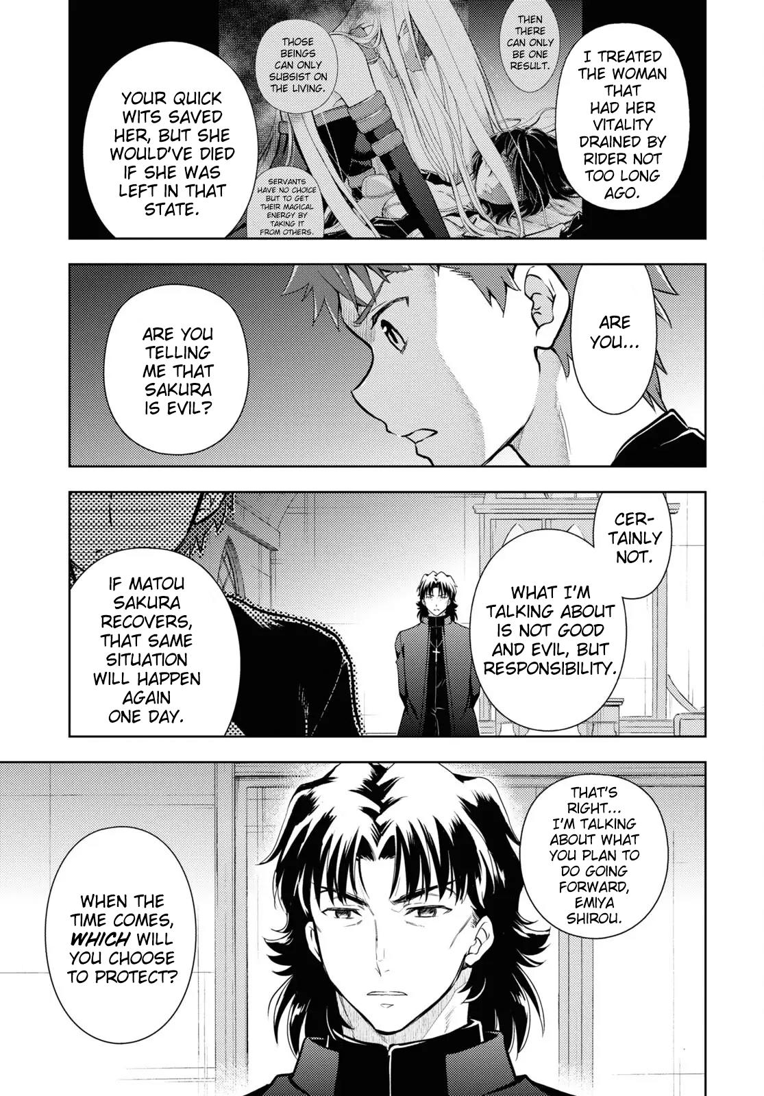 Fate/Stay Night - Heaven's Feel Chapter 74 9