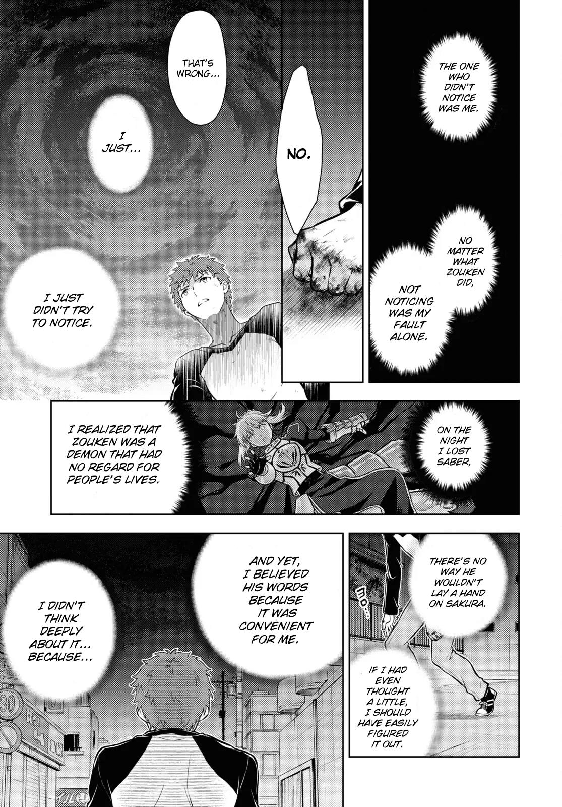 Fate/Stay Night - Heaven's Feel Chapter 76 3