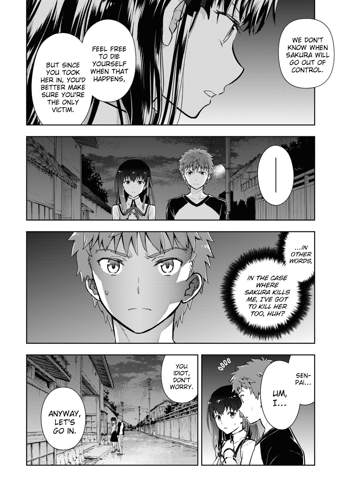 Fate/Stay Night - Heaven's Feel Chapter 83 8