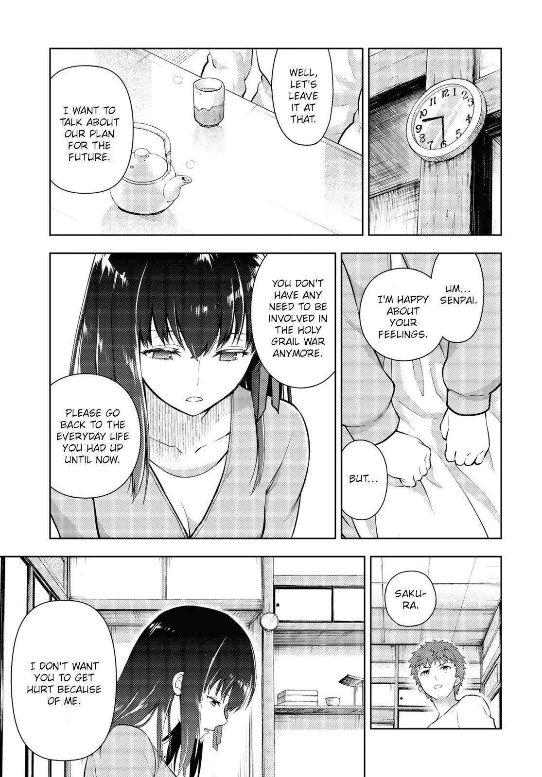 Fate/Stay Night - Heaven's Feel Chapter 87 5