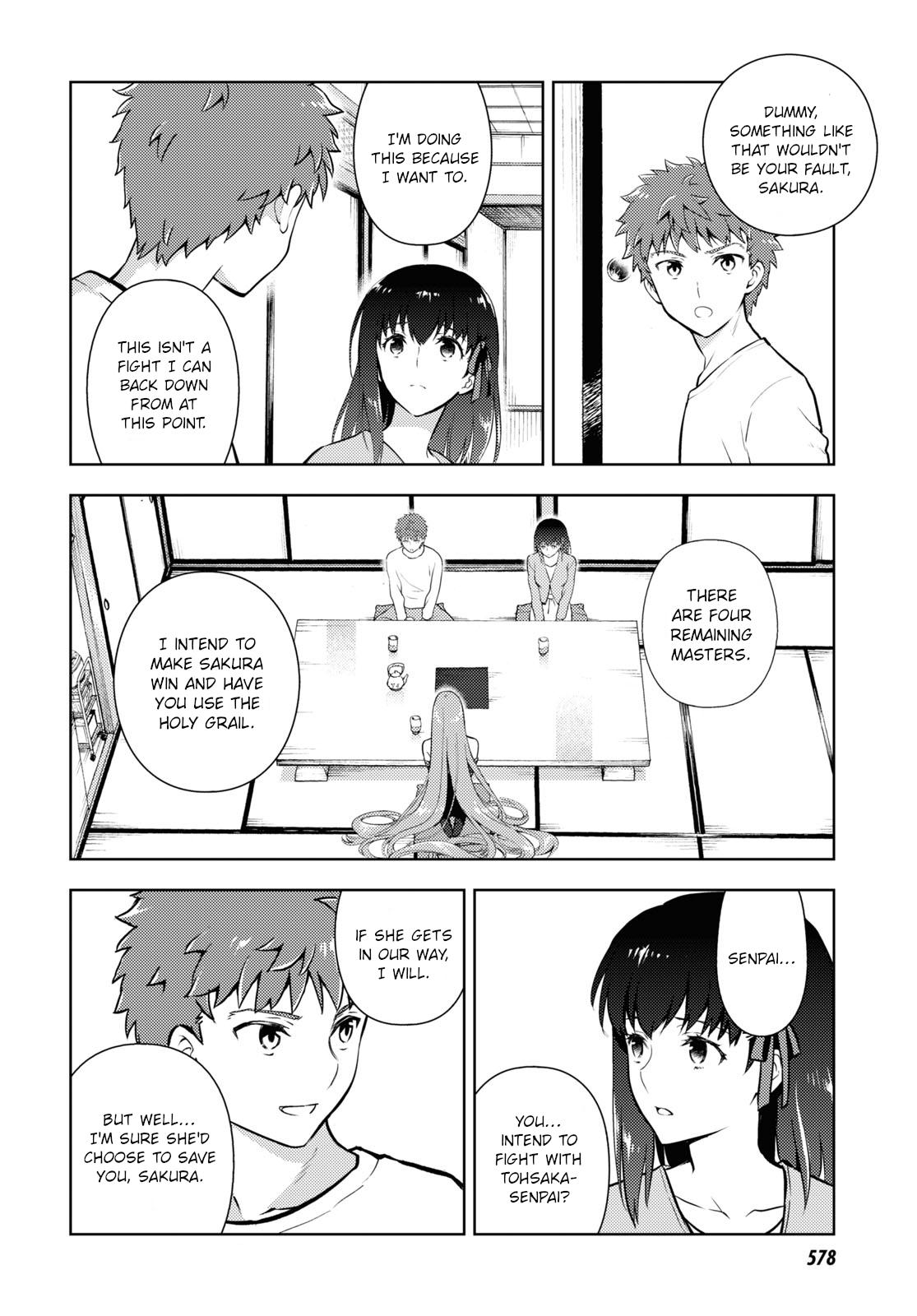 Fate/Stay Night - Heaven's Feel Chapter 87 6