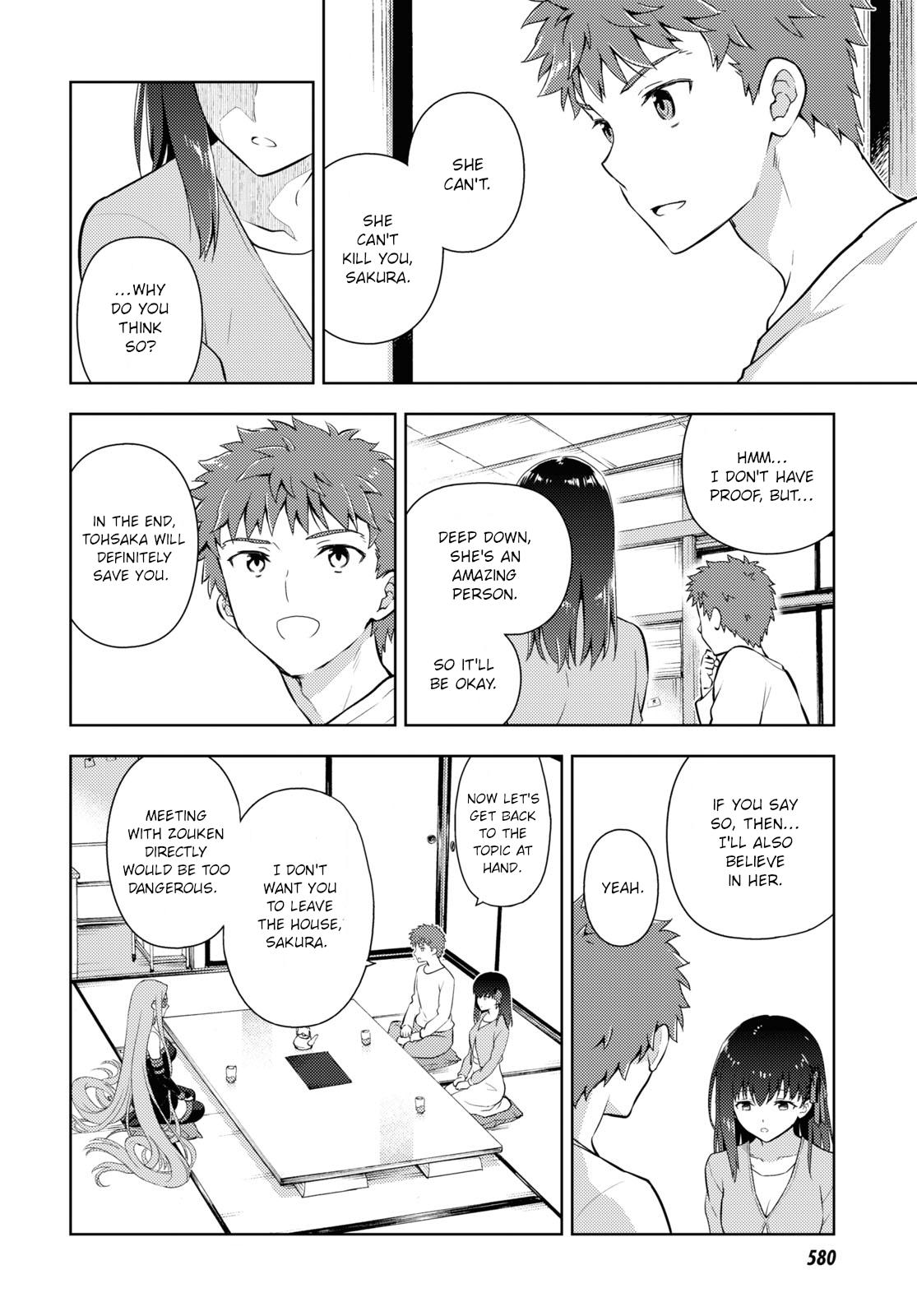 Fate/Stay Night - Heaven's Feel Chapter 87 8