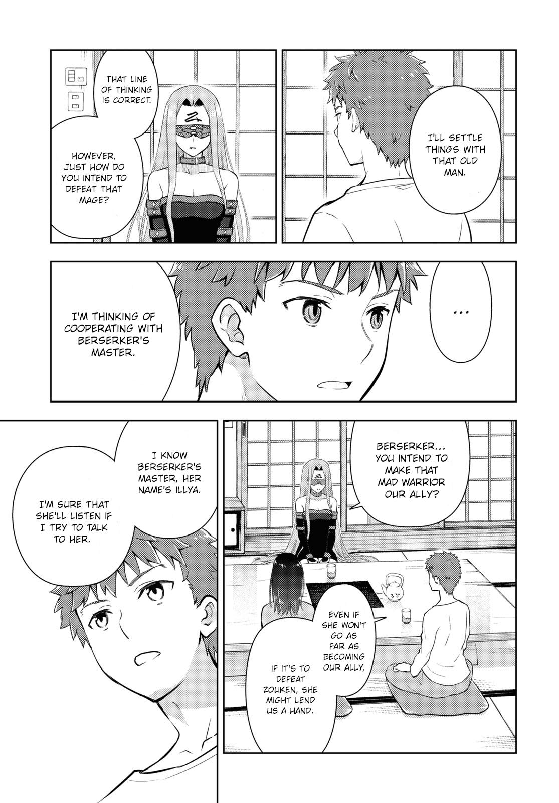 Fate/Stay Night - Heaven's Feel Chapter 87 9