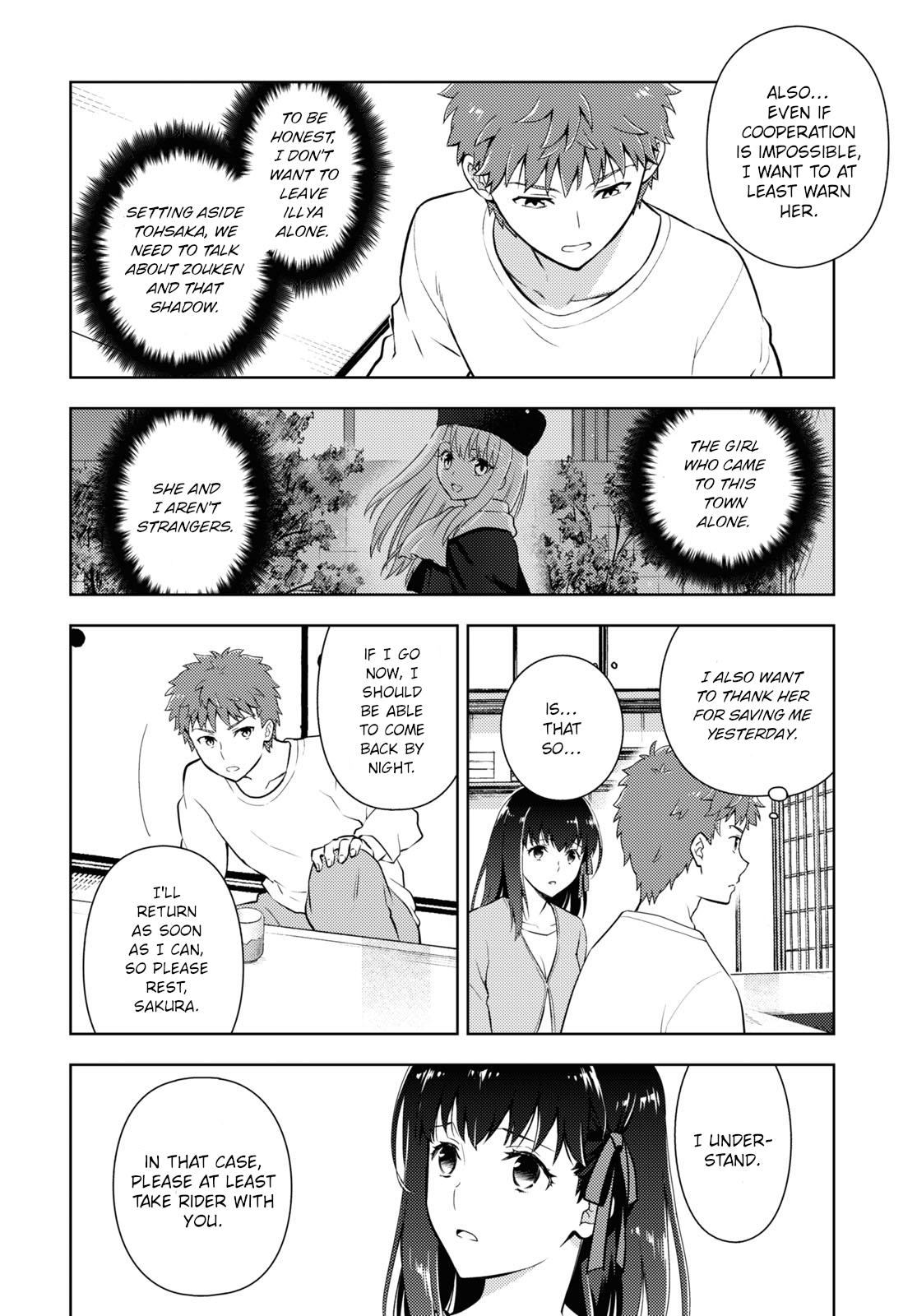Fate/Stay Night - Heaven's Feel Chapter 87 10
