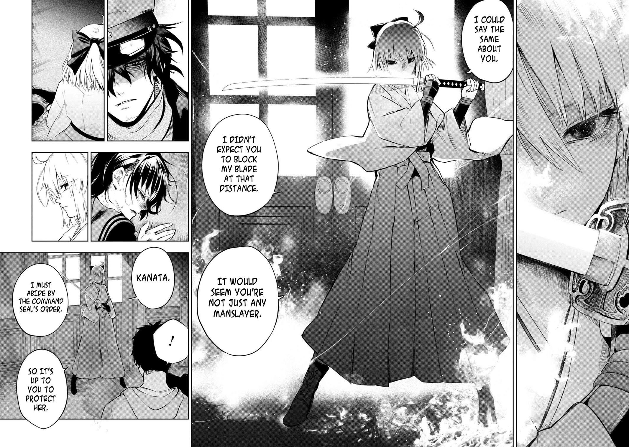 Fate/Type Redline Chapter 7.1 2