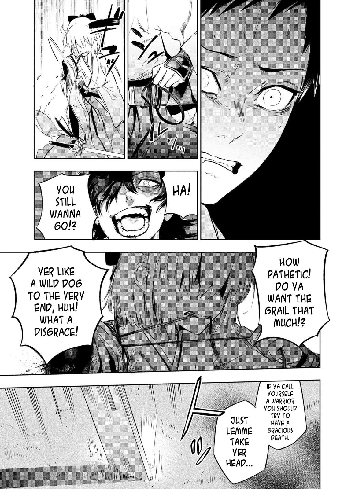 Fate/Type Redline Chapter 7.2 7