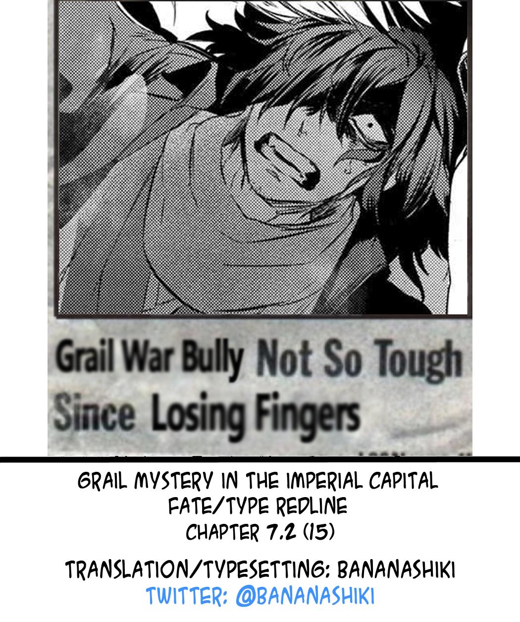 Fate/Type Redline Chapter 7.2 33