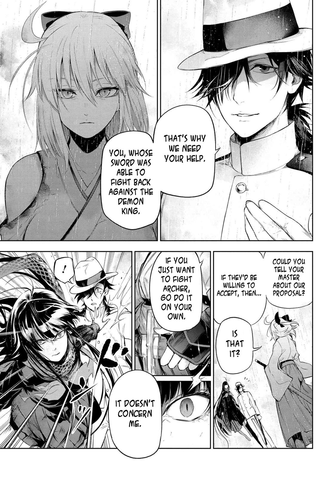 Fate/Type Redline Chapter 11.2 5