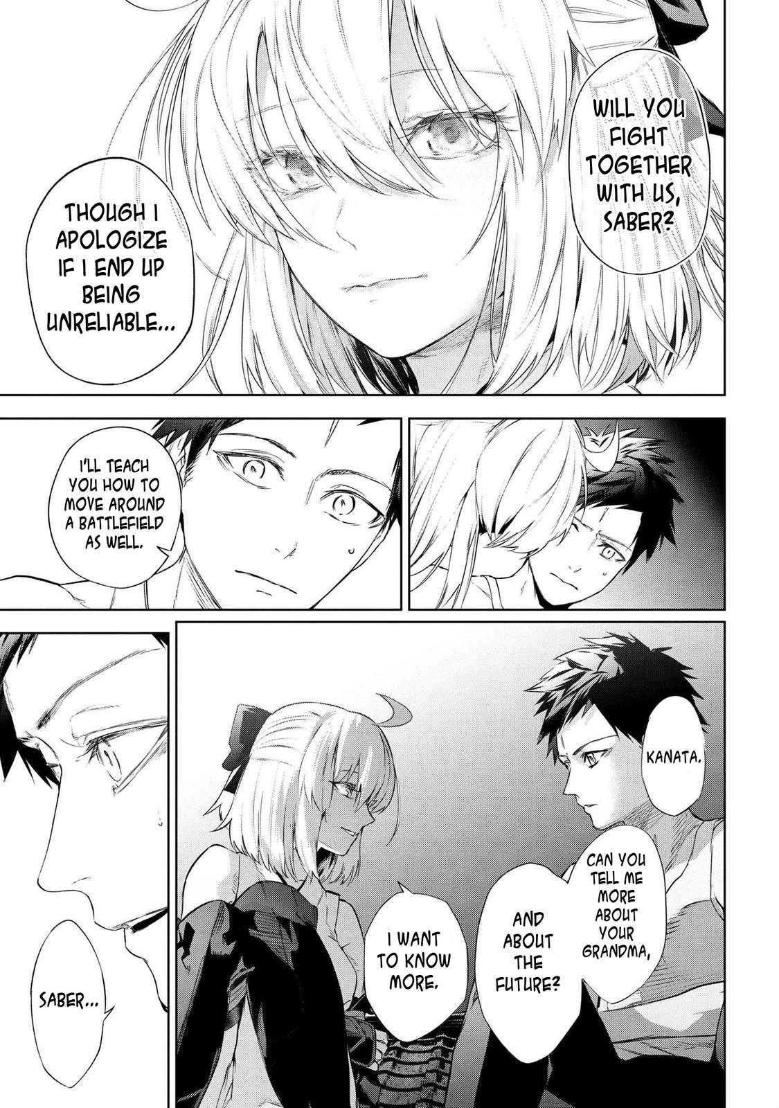 Fate/Type Redline Chapter 13.1 16