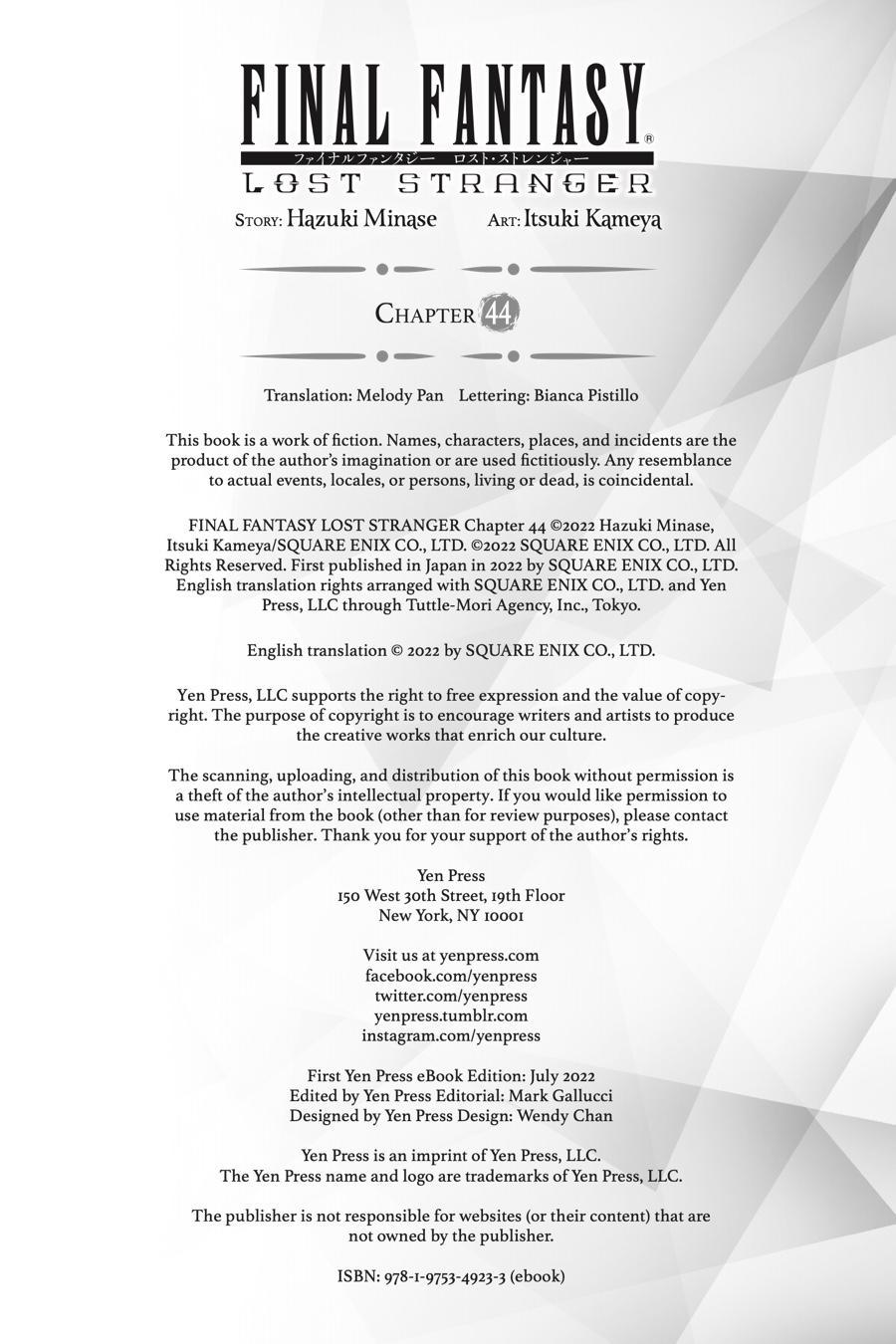 Final Fantasy - Lost Stranger Chapter 44 53