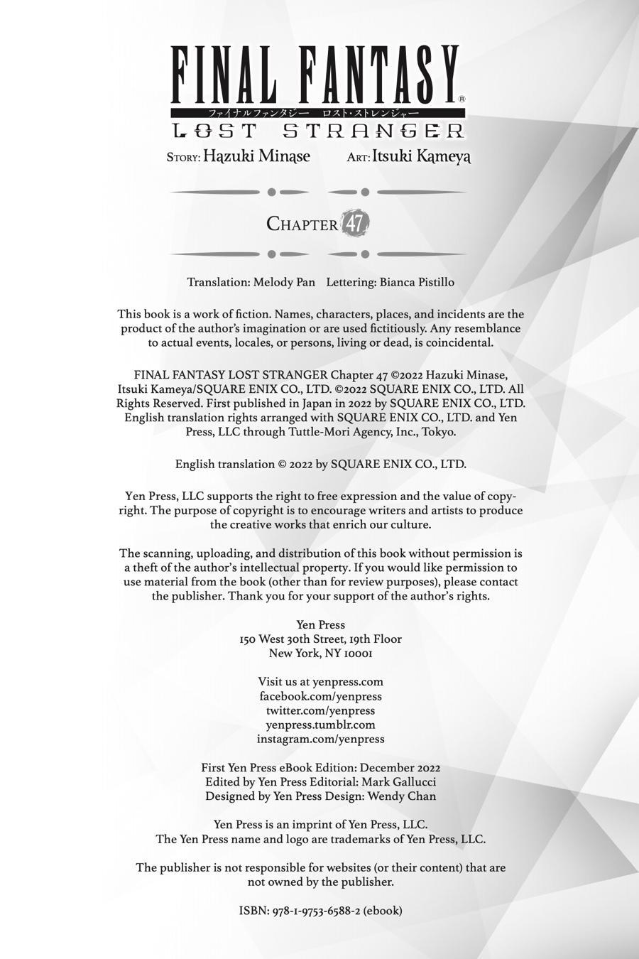Final Fantasy - Lost Stranger Chapter 47 39