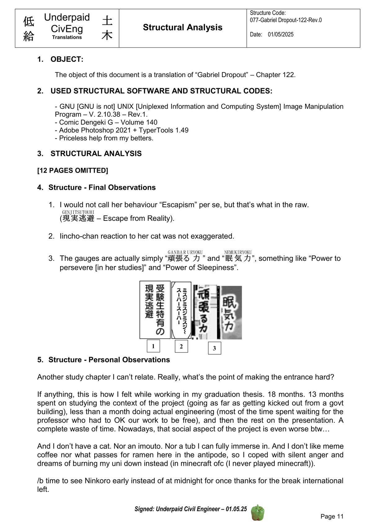 Gabriel Dropout Chapter 122 11