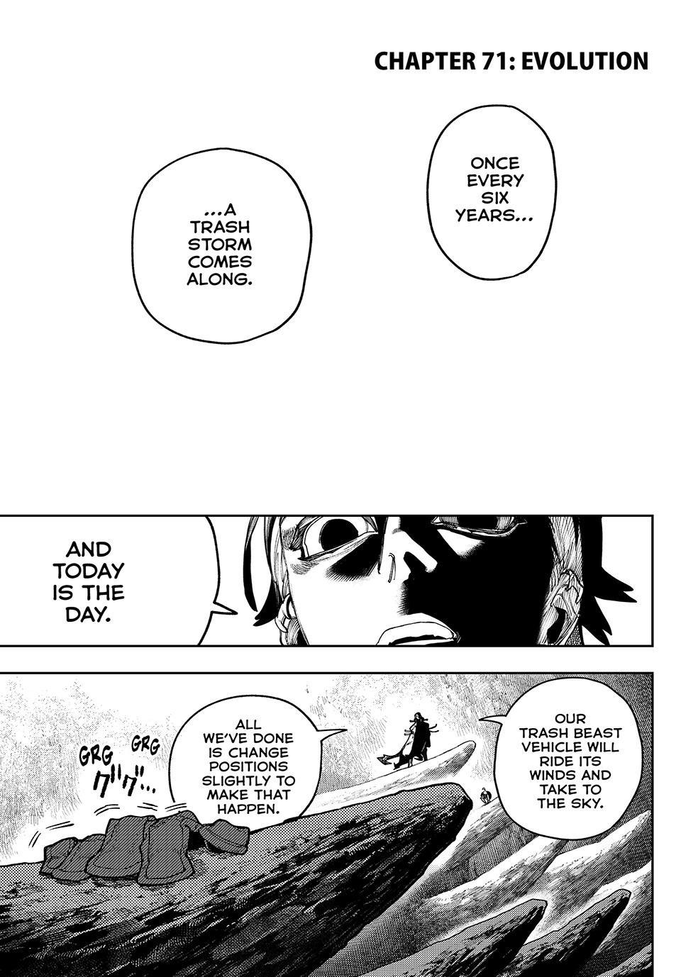 Gachiakuta Chapter 71 - Page 1 - Gachiakuta manga Chapter 71 manga