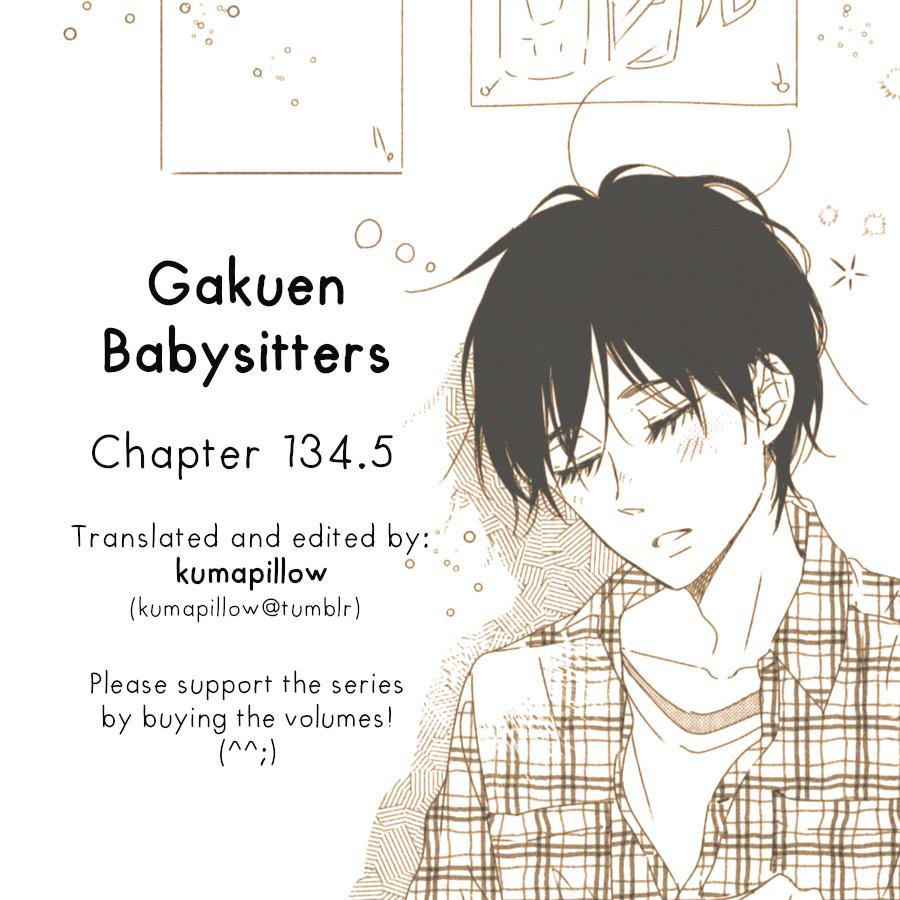 Gakuen Babysitters Chapter 134.5 9