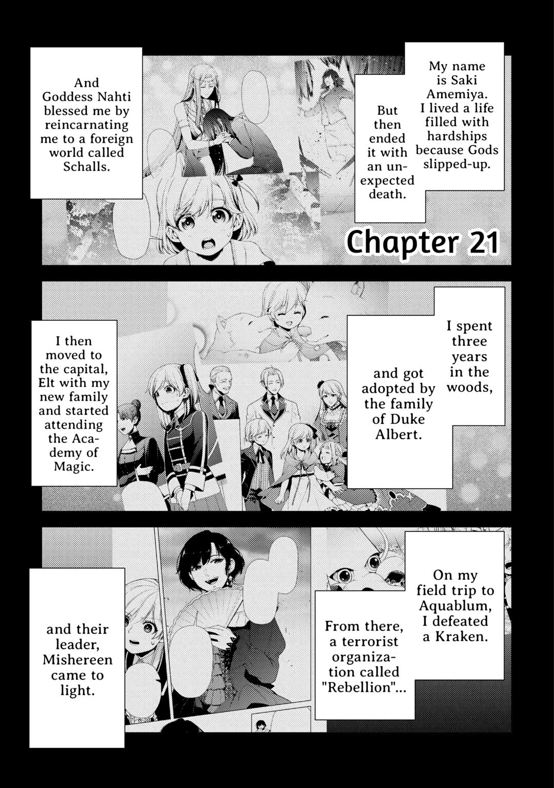 God Came to Apologize Because I Had a Hard Time in My Past Life Chapter 21 1