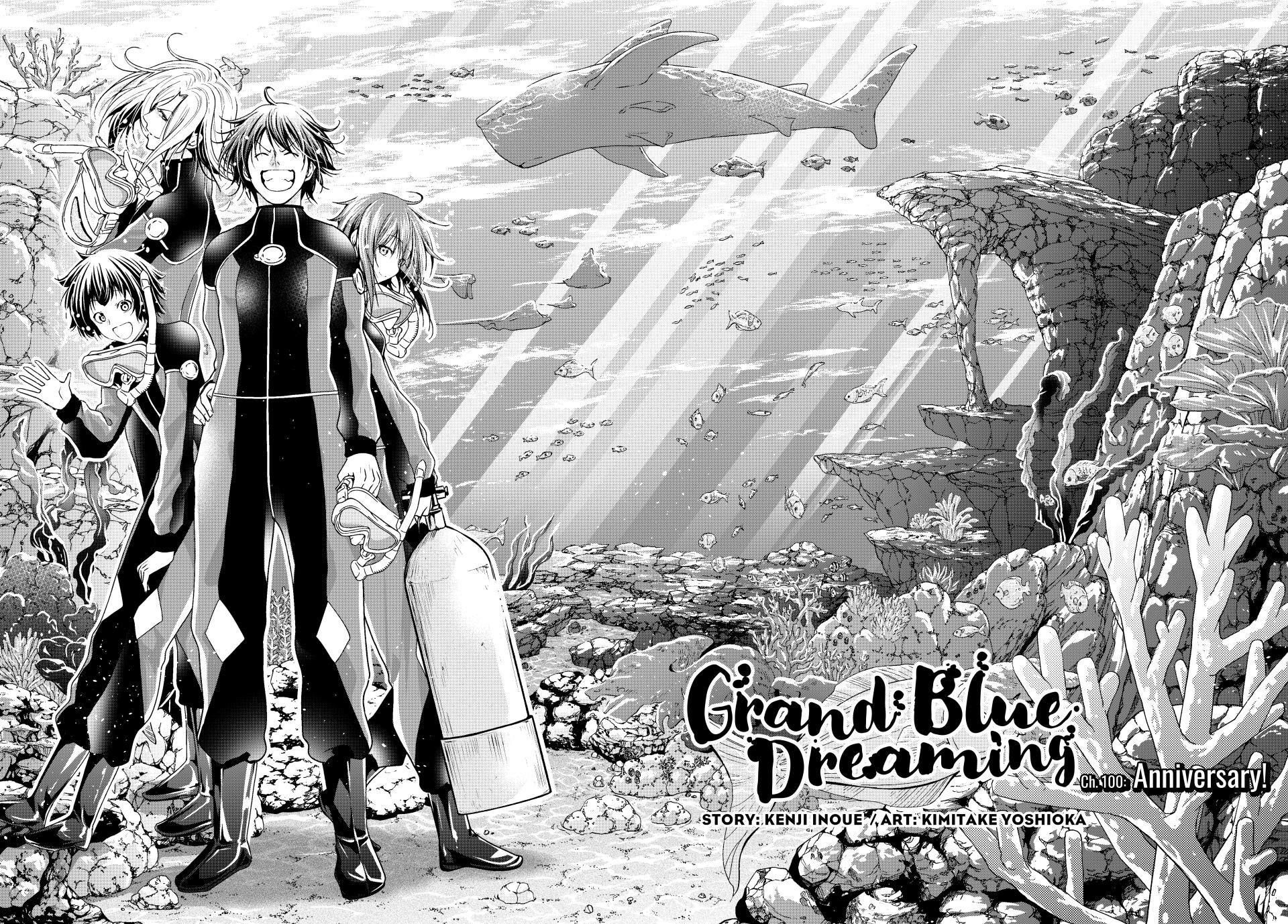 Grand Blue Dreaming Chapter 100 - Page 2 - Grand Blue Dreaming manga Chapter 100 manga