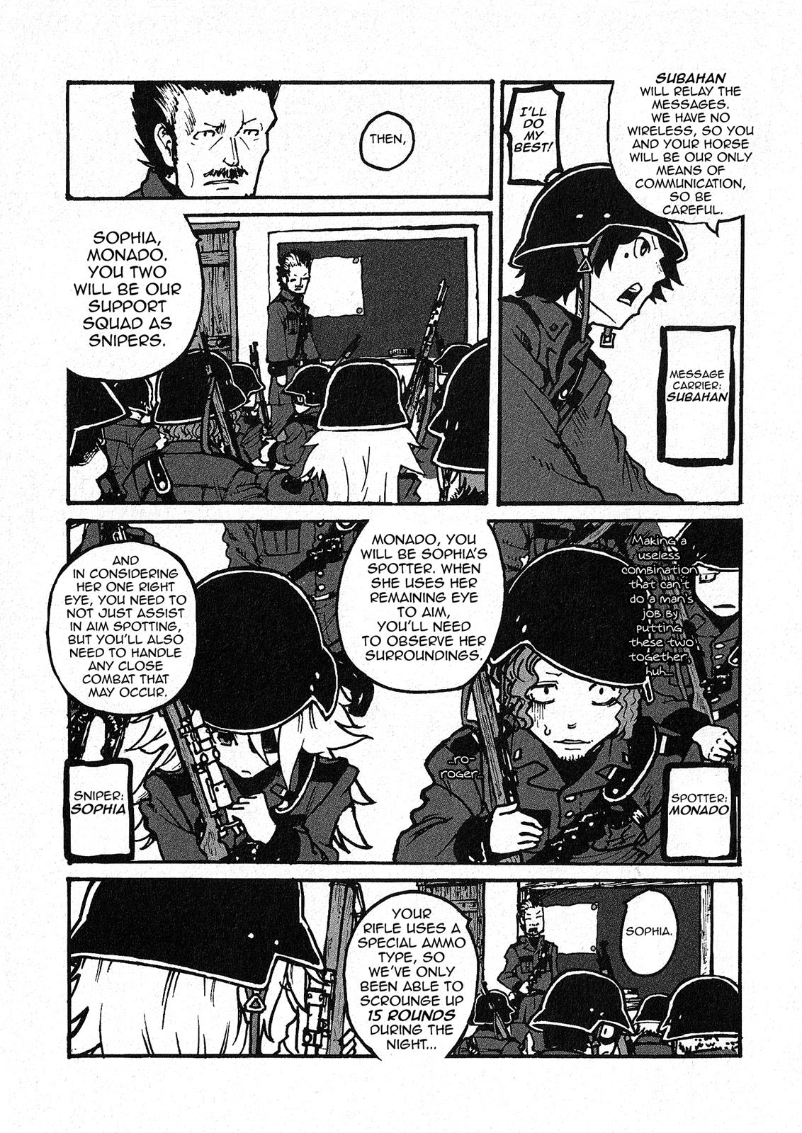 Groundless - Sekigan no Sogekihei Chapter 1.3 5