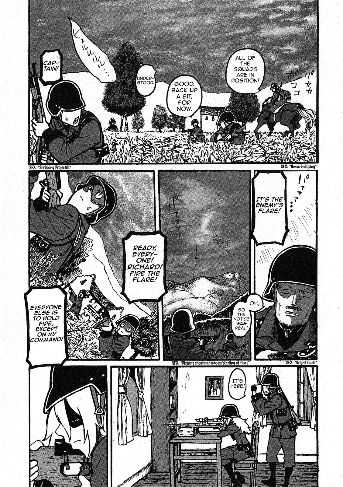 Groundless - Sekigan no Sogekihei Chapter 1.3 9