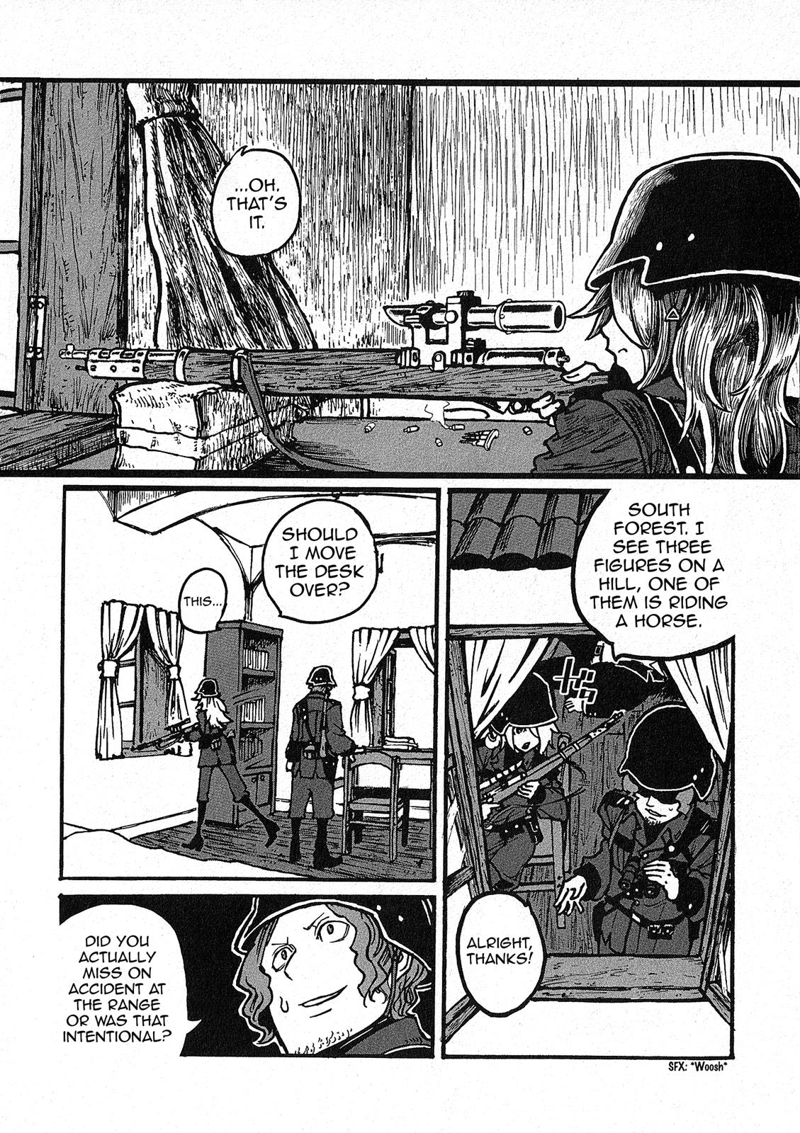 Groundless - Sekigan no Sogekihei Chapter 1.4 5