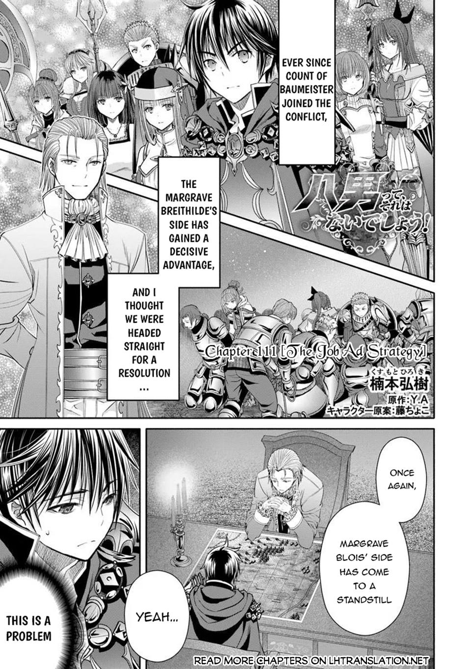 Hachinan tte, Sore wa Nai Deshou! Chapter 111 2