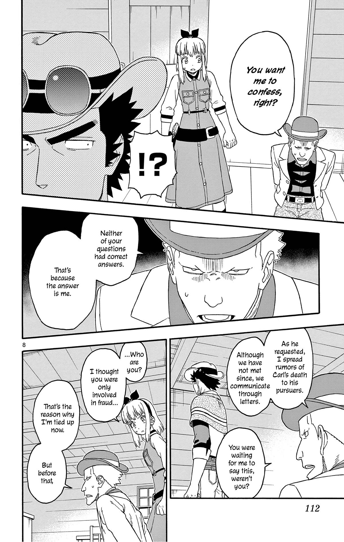 Hoankan Evans no Uso: DEAD OR LOVE Chapter 177 8