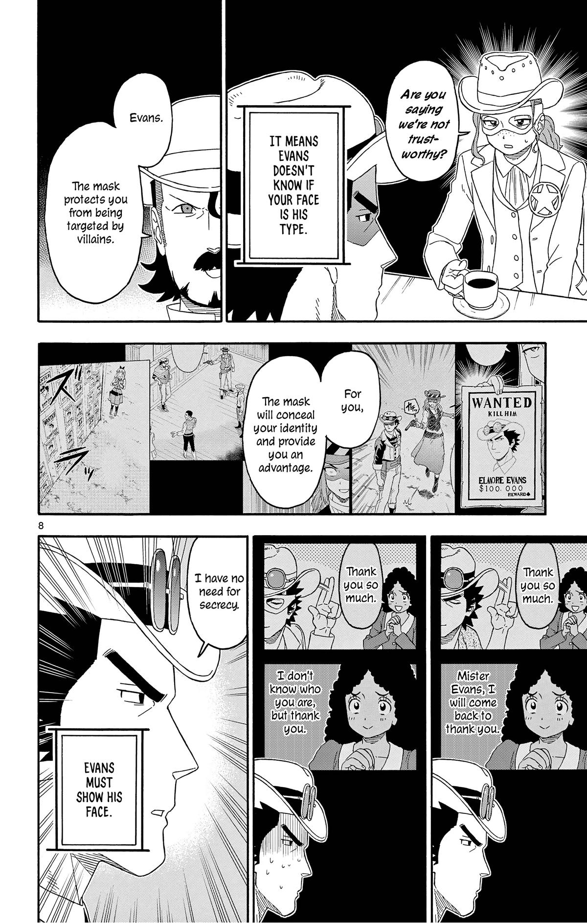 Hoankan Evans no Uso: DEAD OR LOVE Chapter 180 8