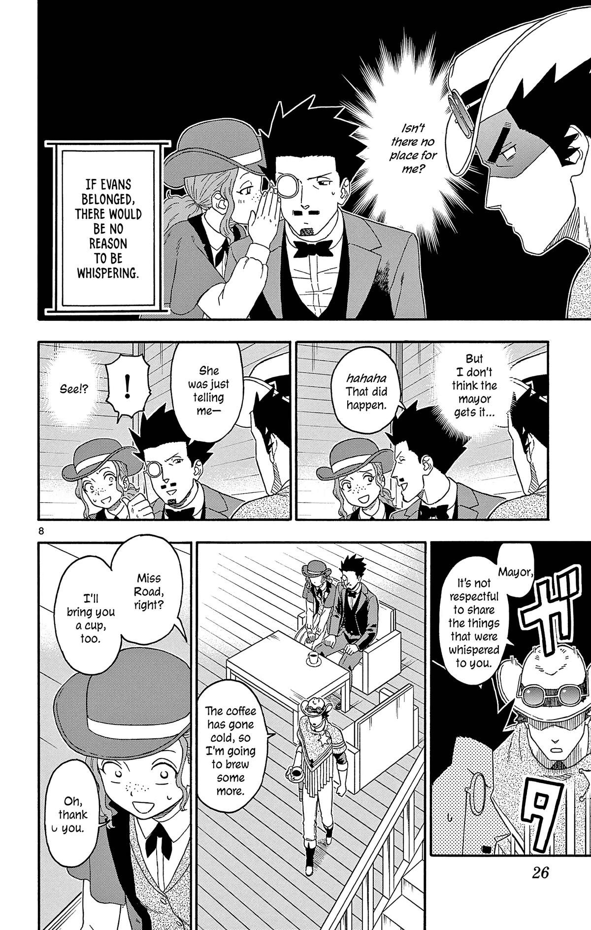 Hoankan Evans no Uso: DEAD OR LOVE Chapter 183 8