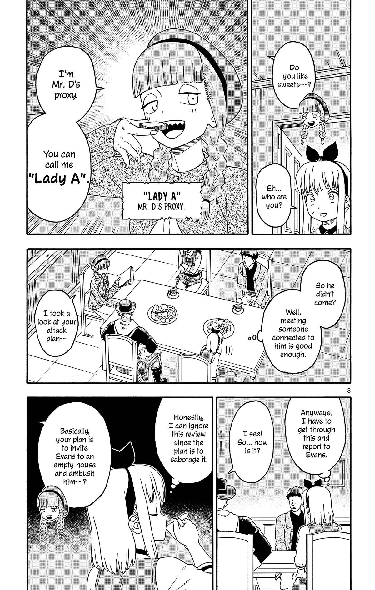 Hoankan Evans no Uso: DEAD OR LOVE Chapter 190 3