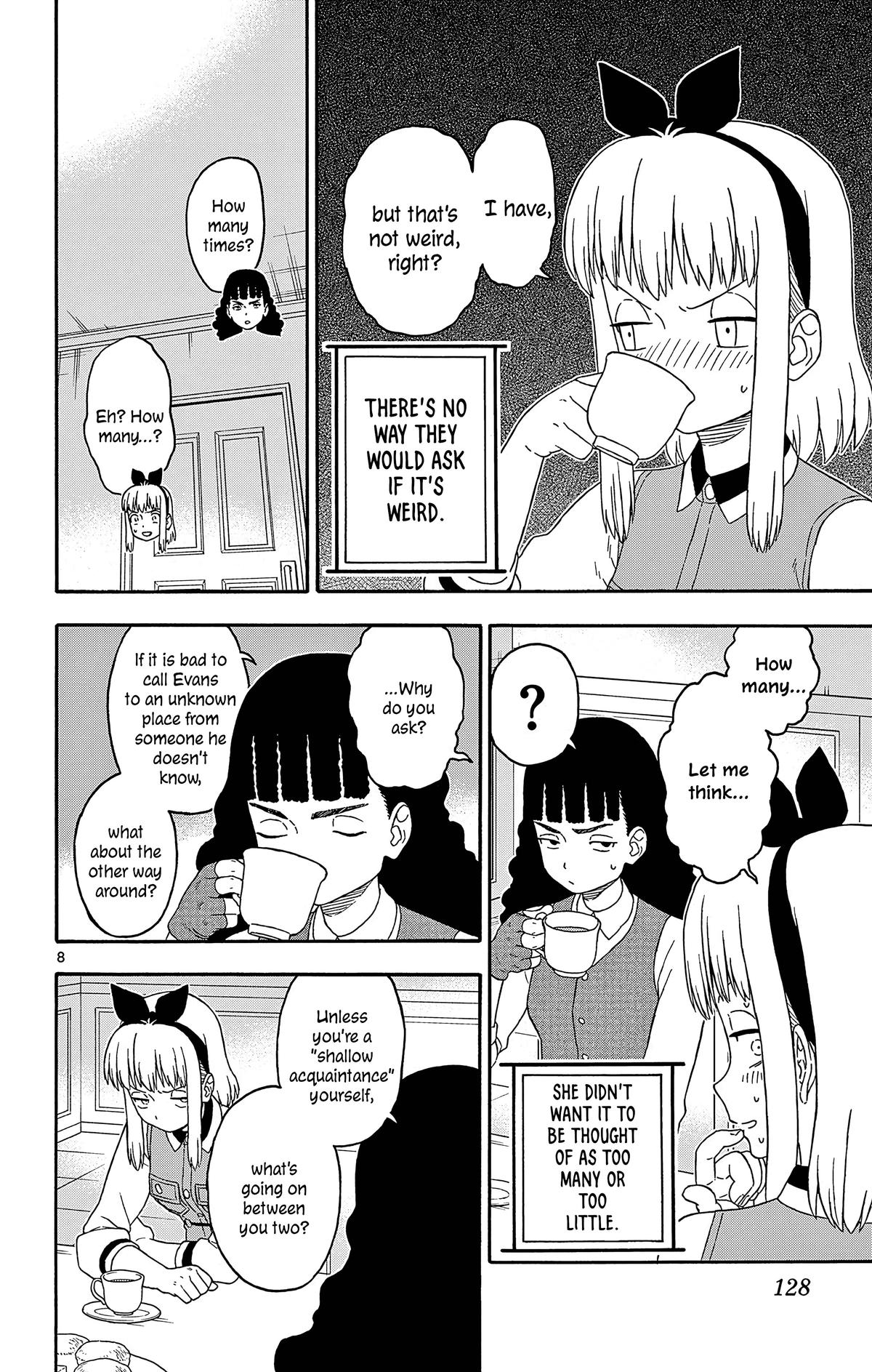 Hoankan Evans no Uso: DEAD OR LOVE Chapter 190 8