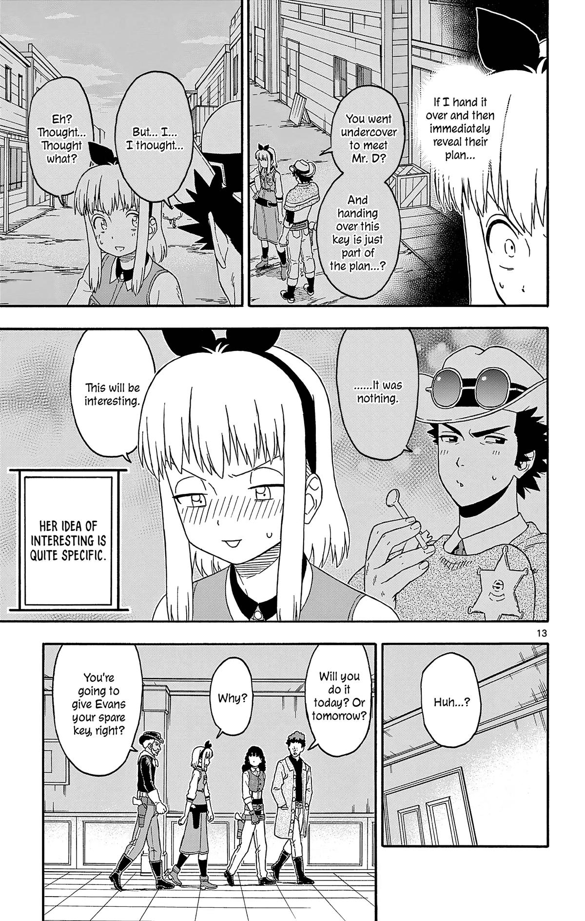 Hoankan Evans no Uso: DEAD OR LOVE Chapter 190 13