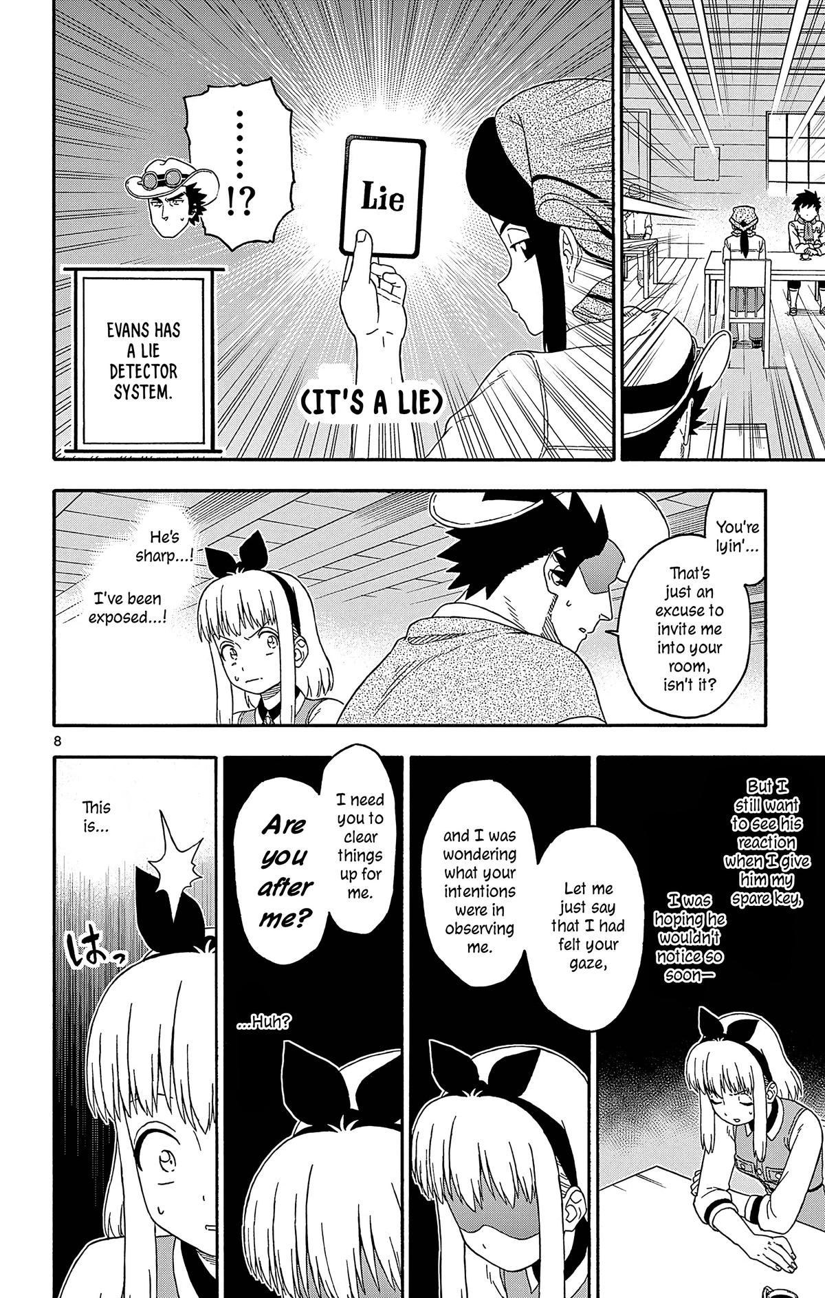 Hoankan Evans no Uso: DEAD OR LOVE Chapter 191 8