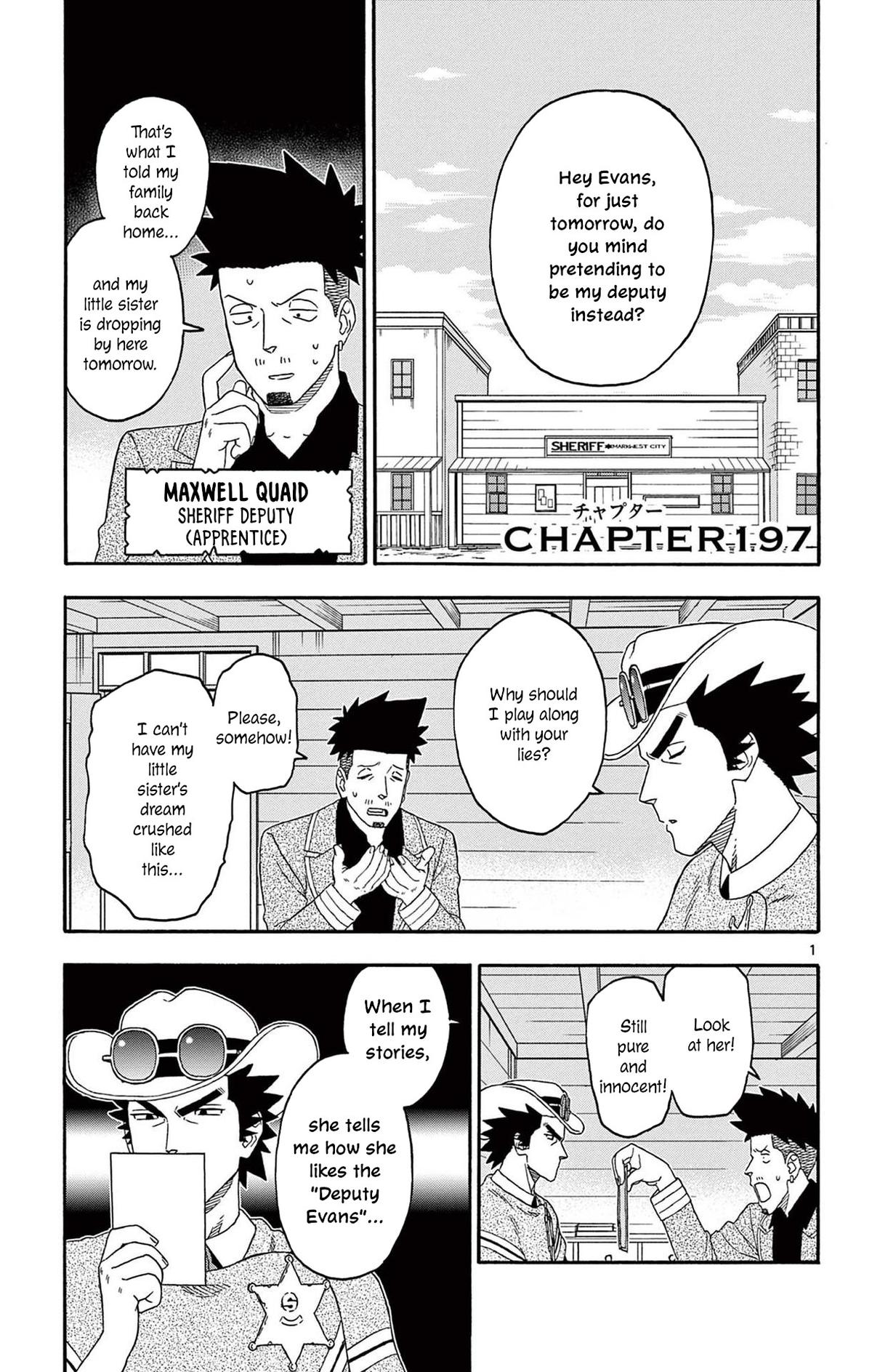 Hoankan Evans no Uso: DEAD OR LOVE Chapter 197 1