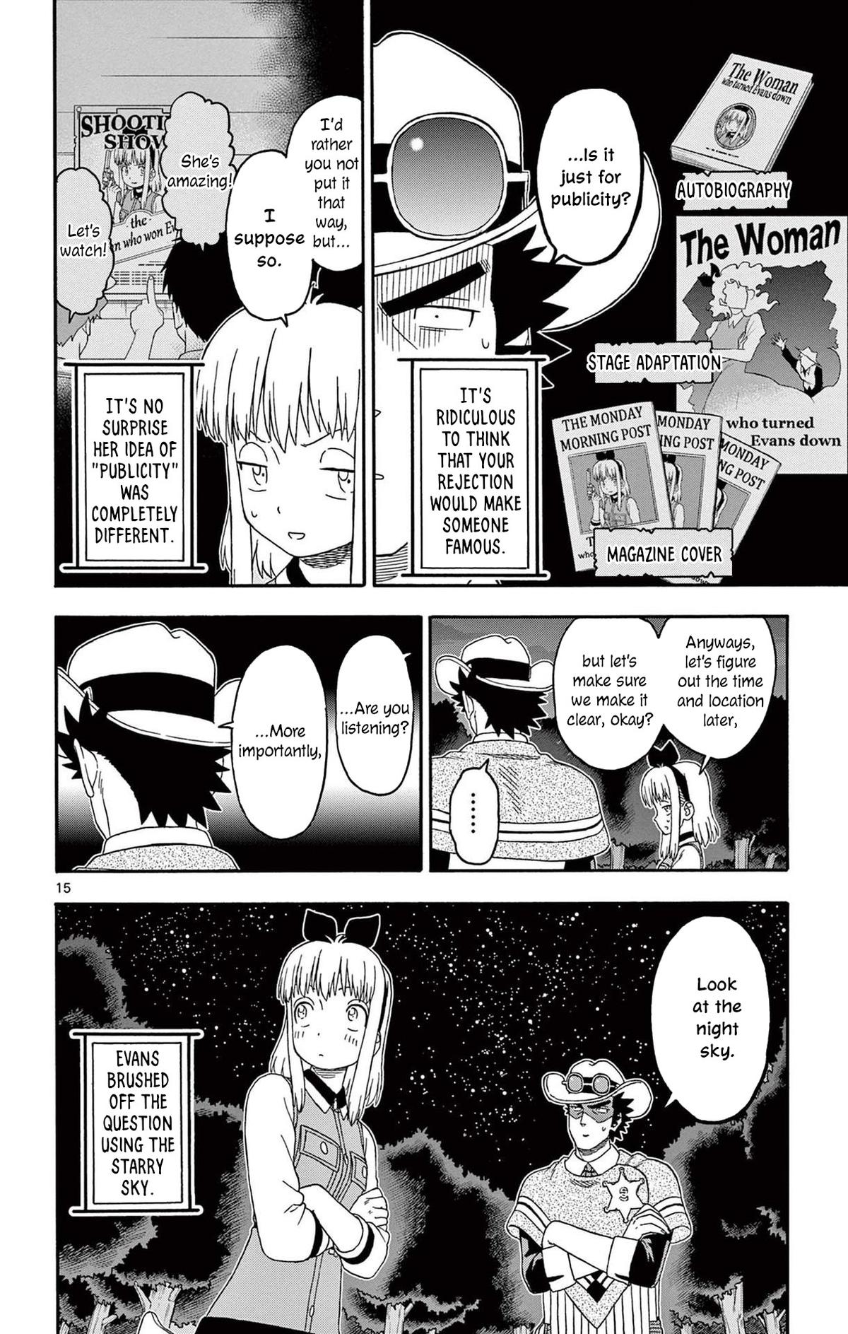 Hoankan Evans no Uso: DEAD OR LOVE Chapter 240 16