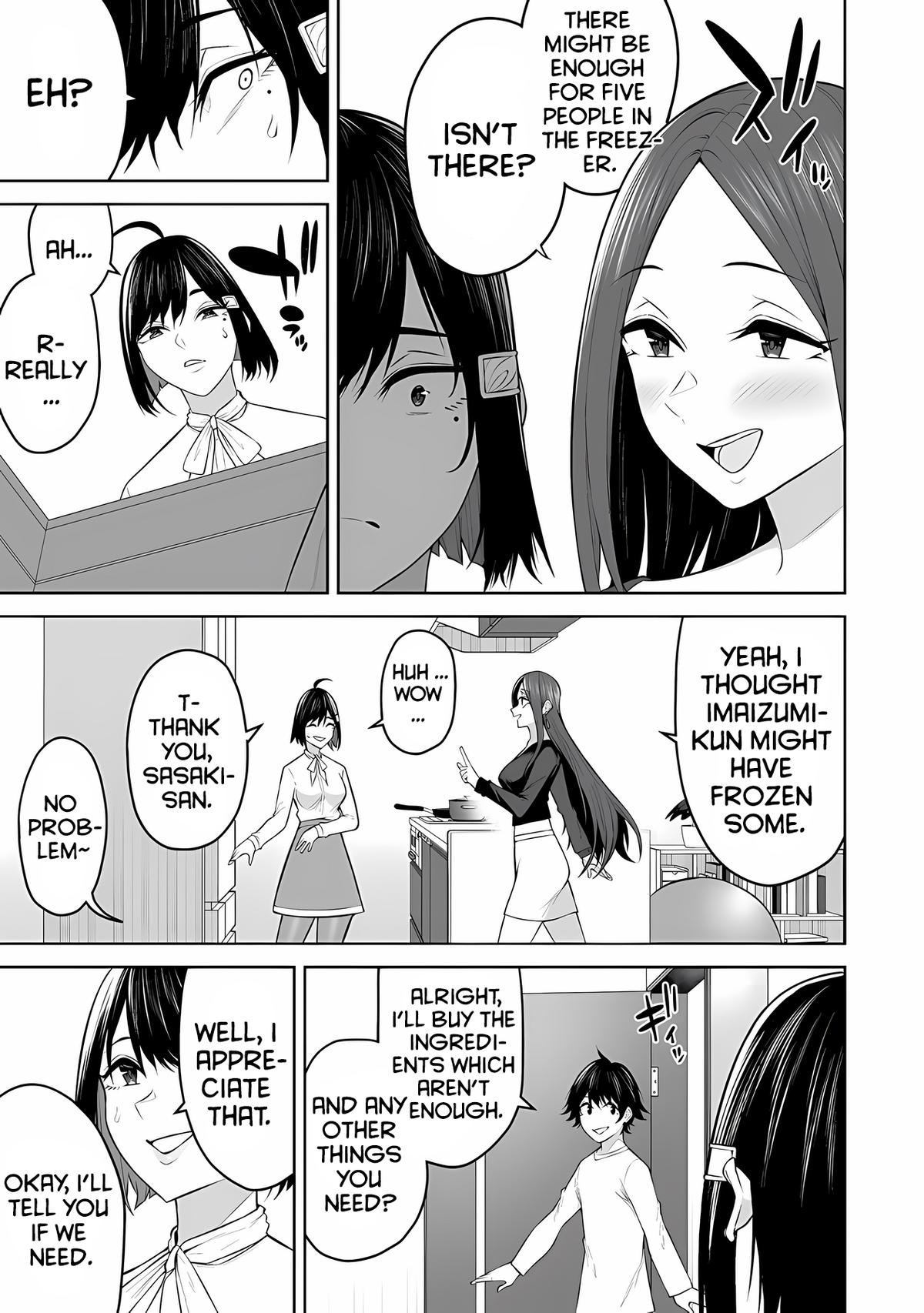 Imaizumi Brings All the Gals to His House Chapter 21