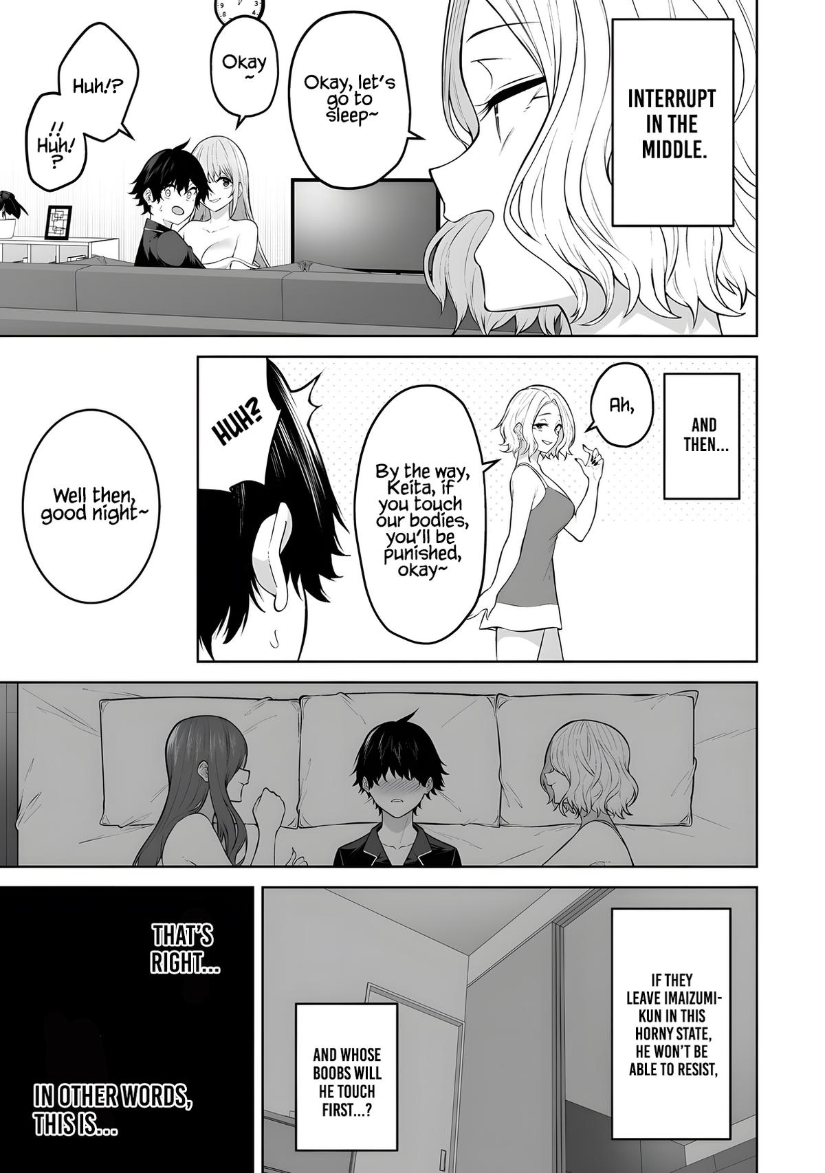Imaizumi Brings All the Gals to His House Chapter 38