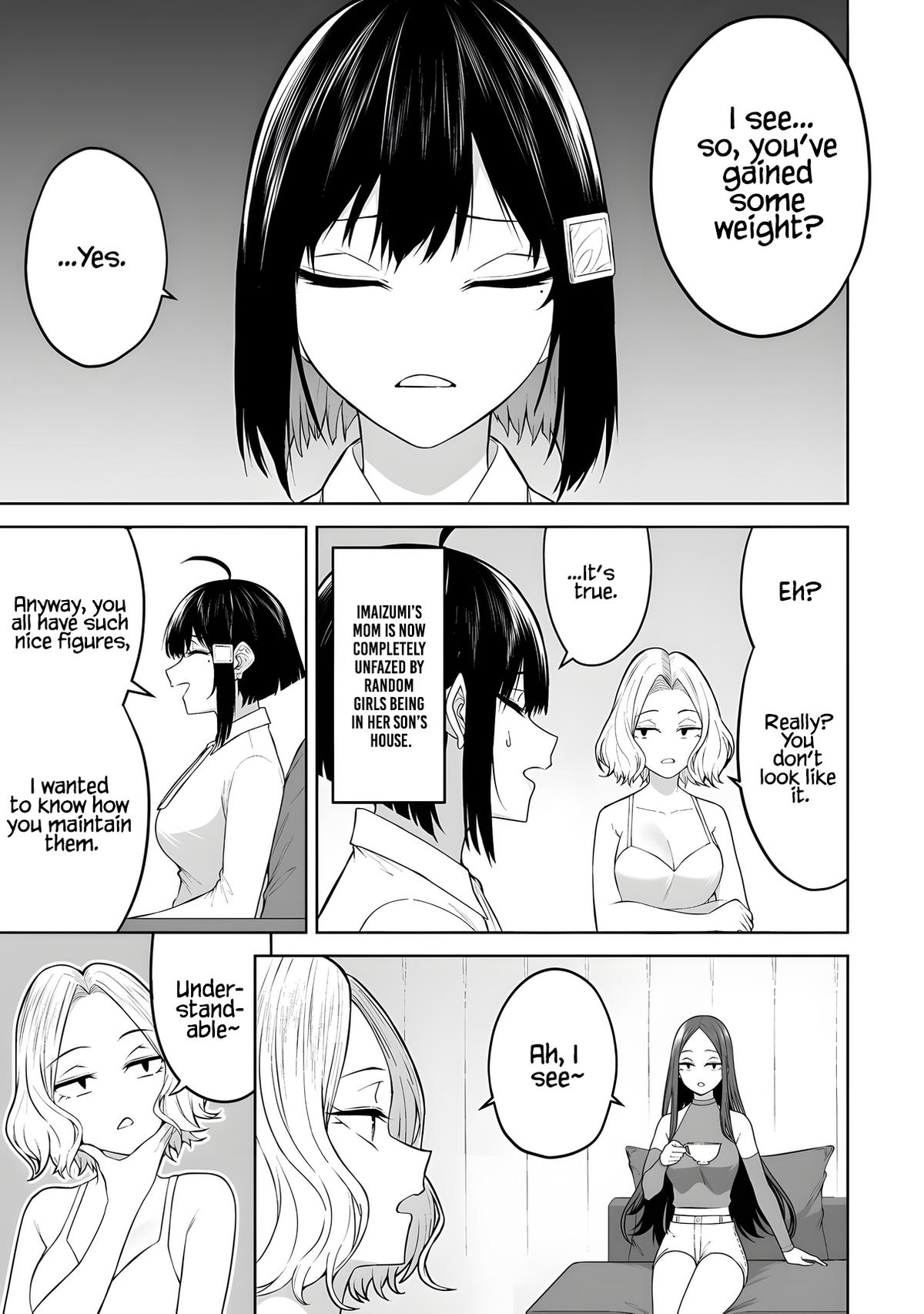 Imaizumi Brings All the Gals to His House Chapter 39