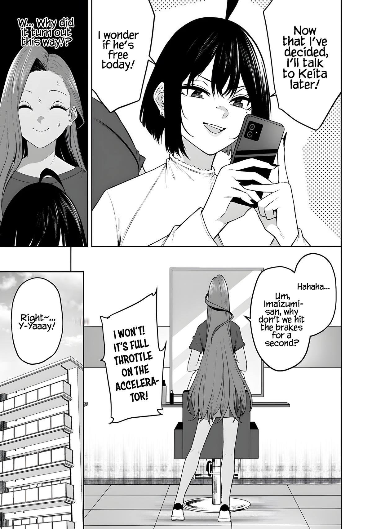 Imaizumi Brings All the Gals to His House Chapter 40
