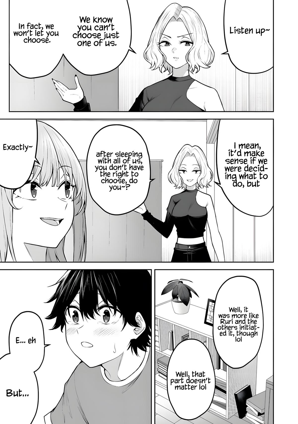 Imaizumi Brings All the Gals to His House Chapter 40