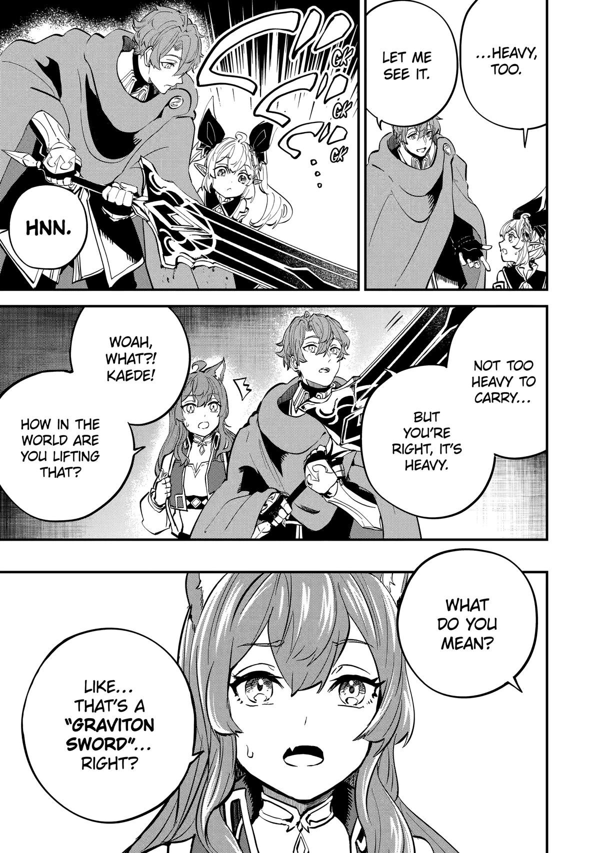 I Think I'll Cheat to Become a Spellsword in Another World Chapter 16 17