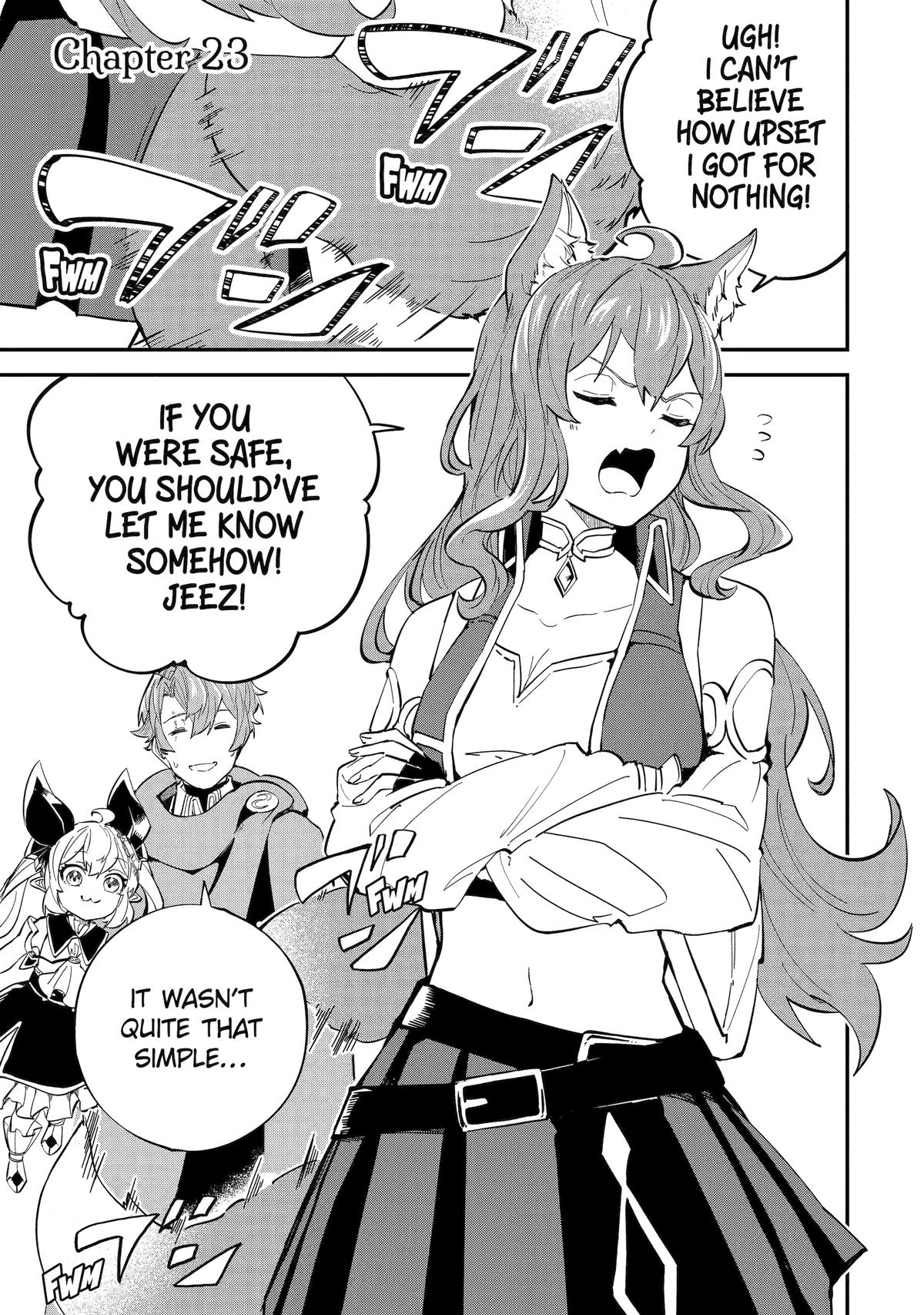 I Think I'll Cheat to Become a Spellsword in Another World Chapter 23 1