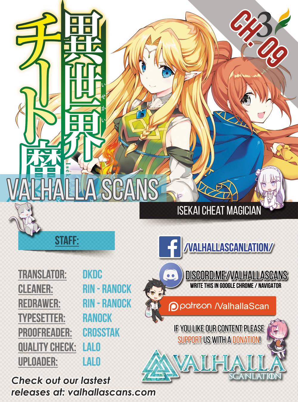 Isekai Cheat Magician Chapter 9 1
