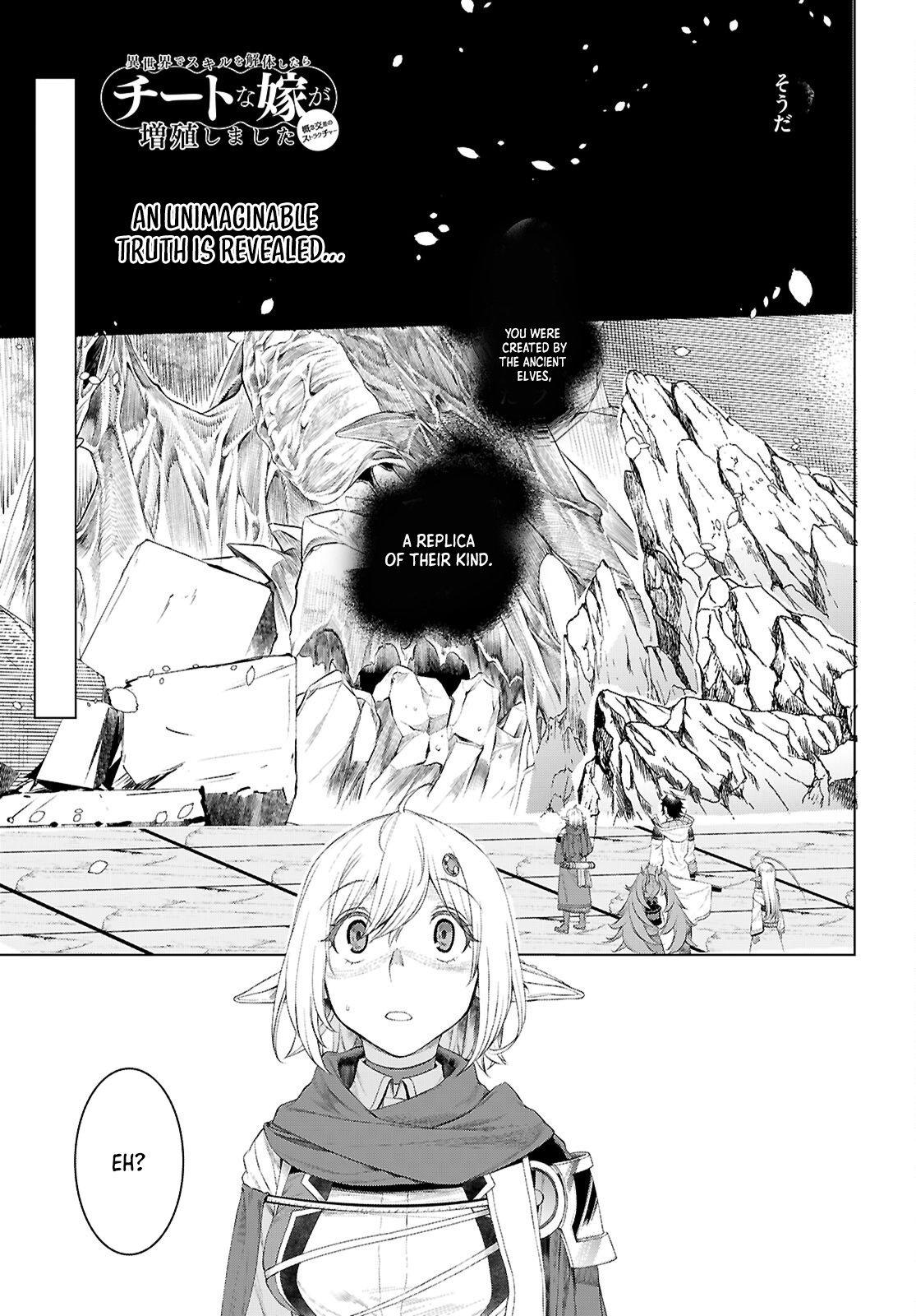 Isekai de Skill wo Kaitai Shitara Cheat na Yome ga Zoushoku Shimashita: Gainen Kousa no Structure Chapter 77 2