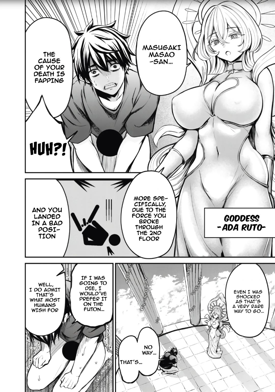 Isekai Koushoku Musou Roku: Isekai Tensei no Chie to Chikara o, Tada Hitasura ×××× Suru Tame ni Tsukau Chapter 1 2