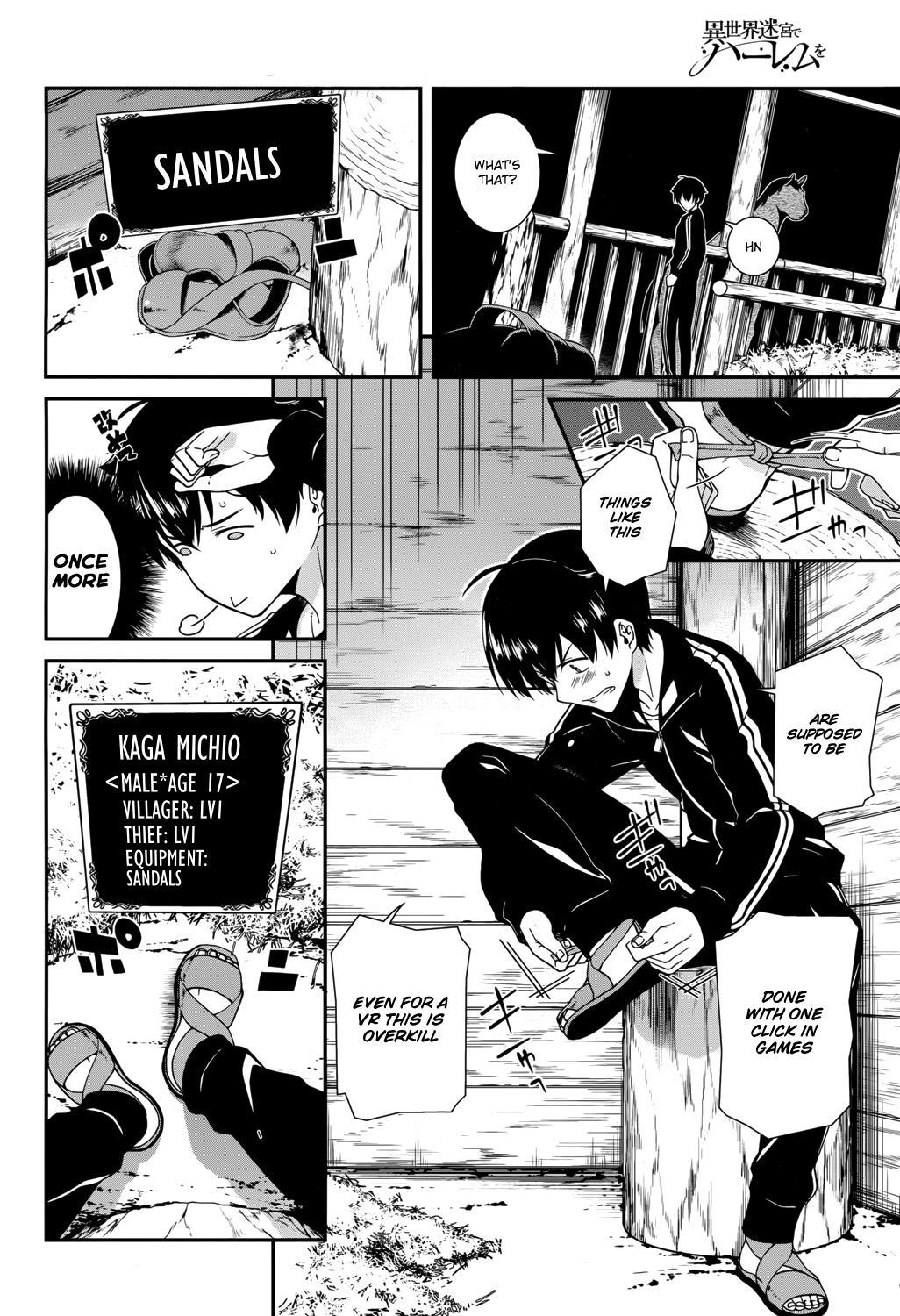 Isekai Meikyuu de Harem o Chapter 1 9
