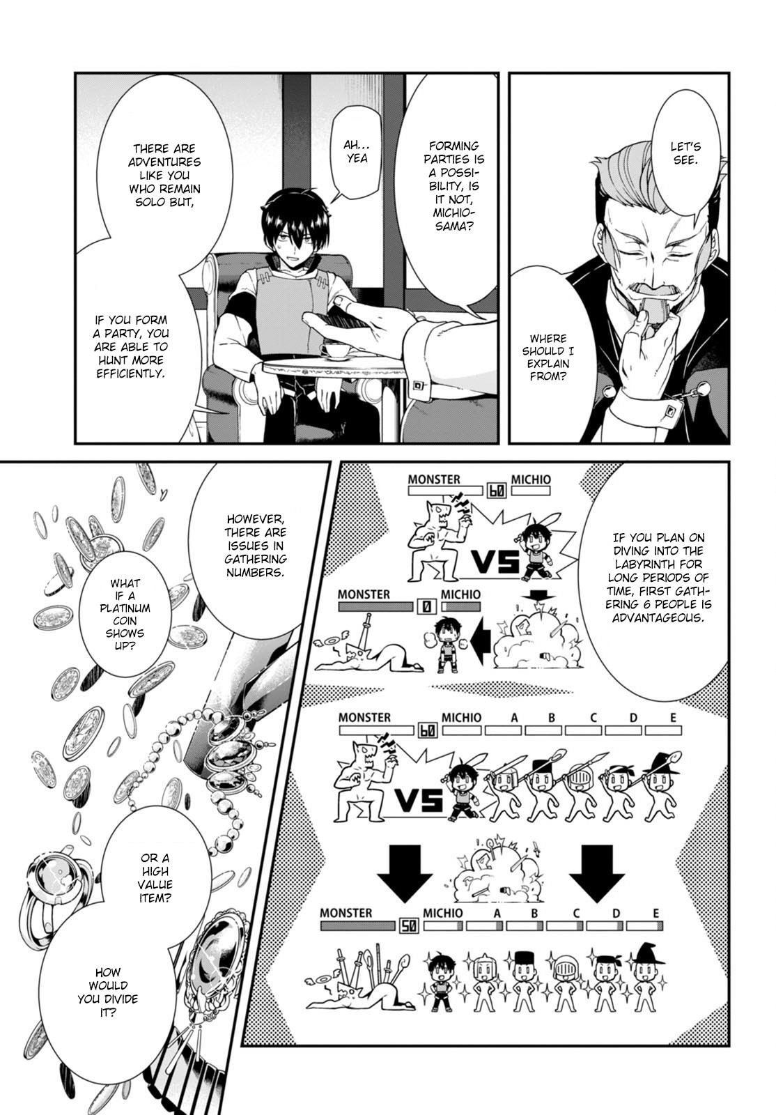 Isekai Meikyuu de Harem o Chapter 3.2 4